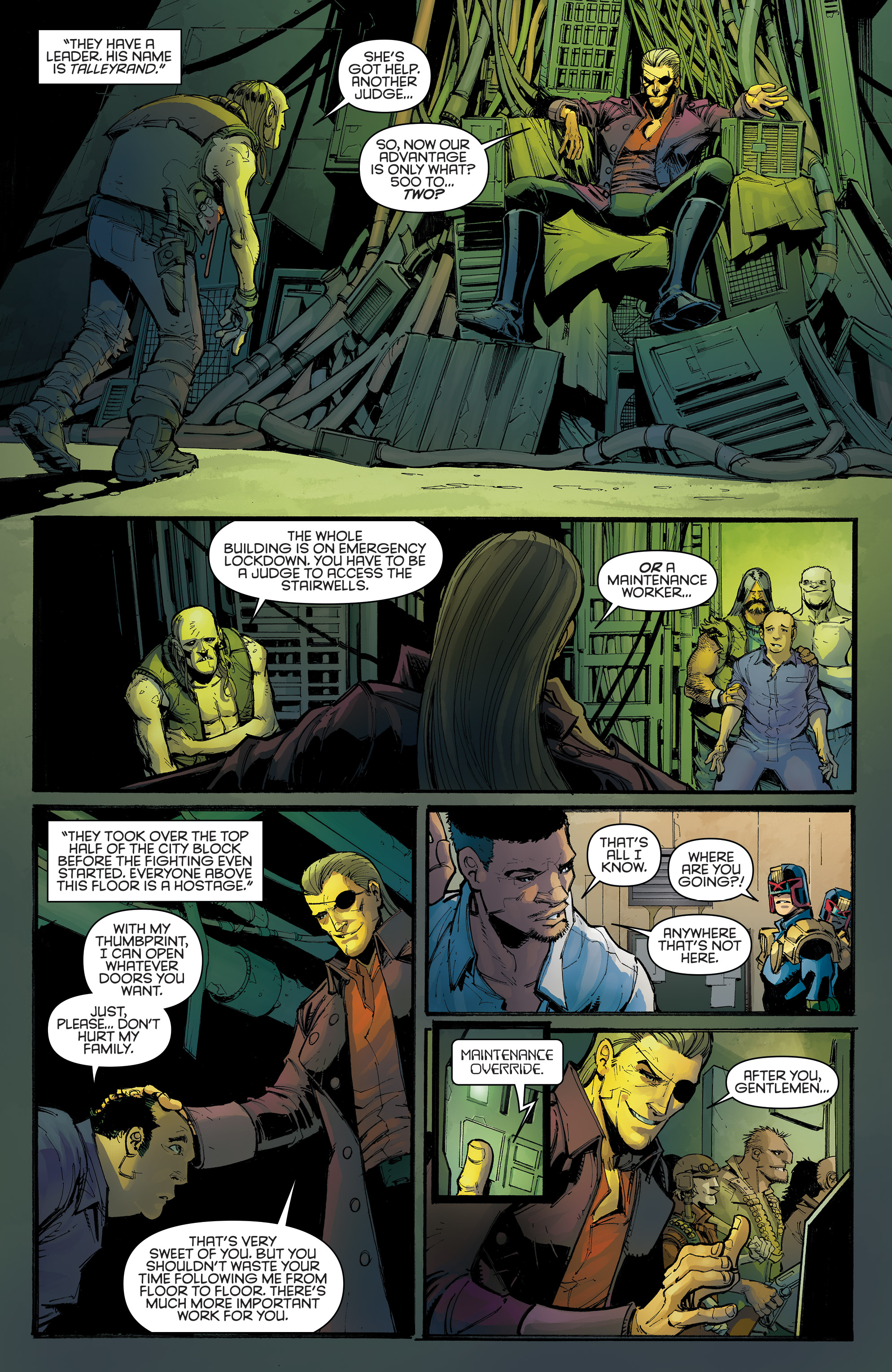 Judge Dredd: Under Siege (2018-) issue 1 - Page 18