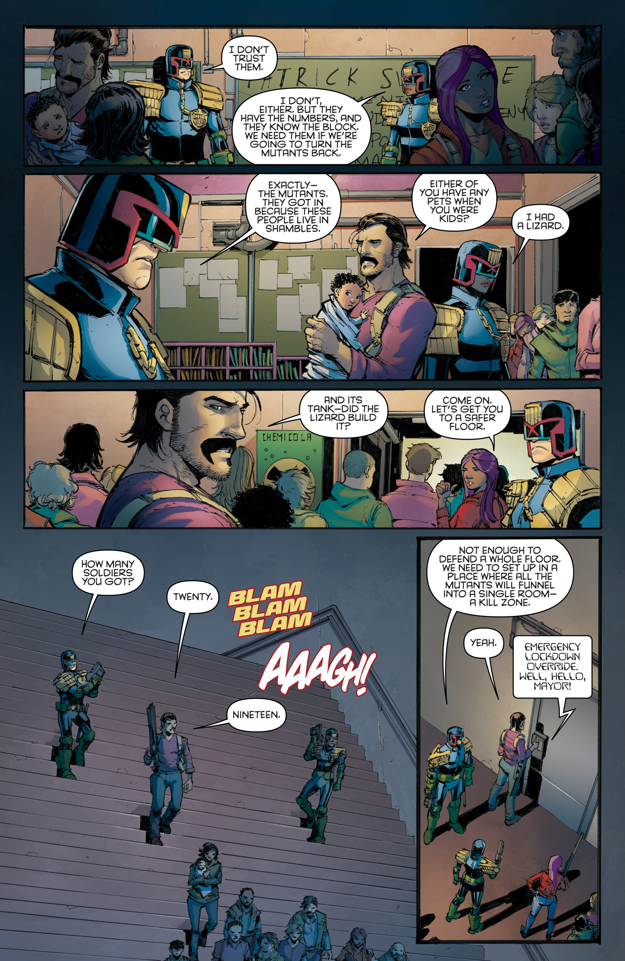 Judge Dredd: Under Siege (2018-) issue 1 - Page 21