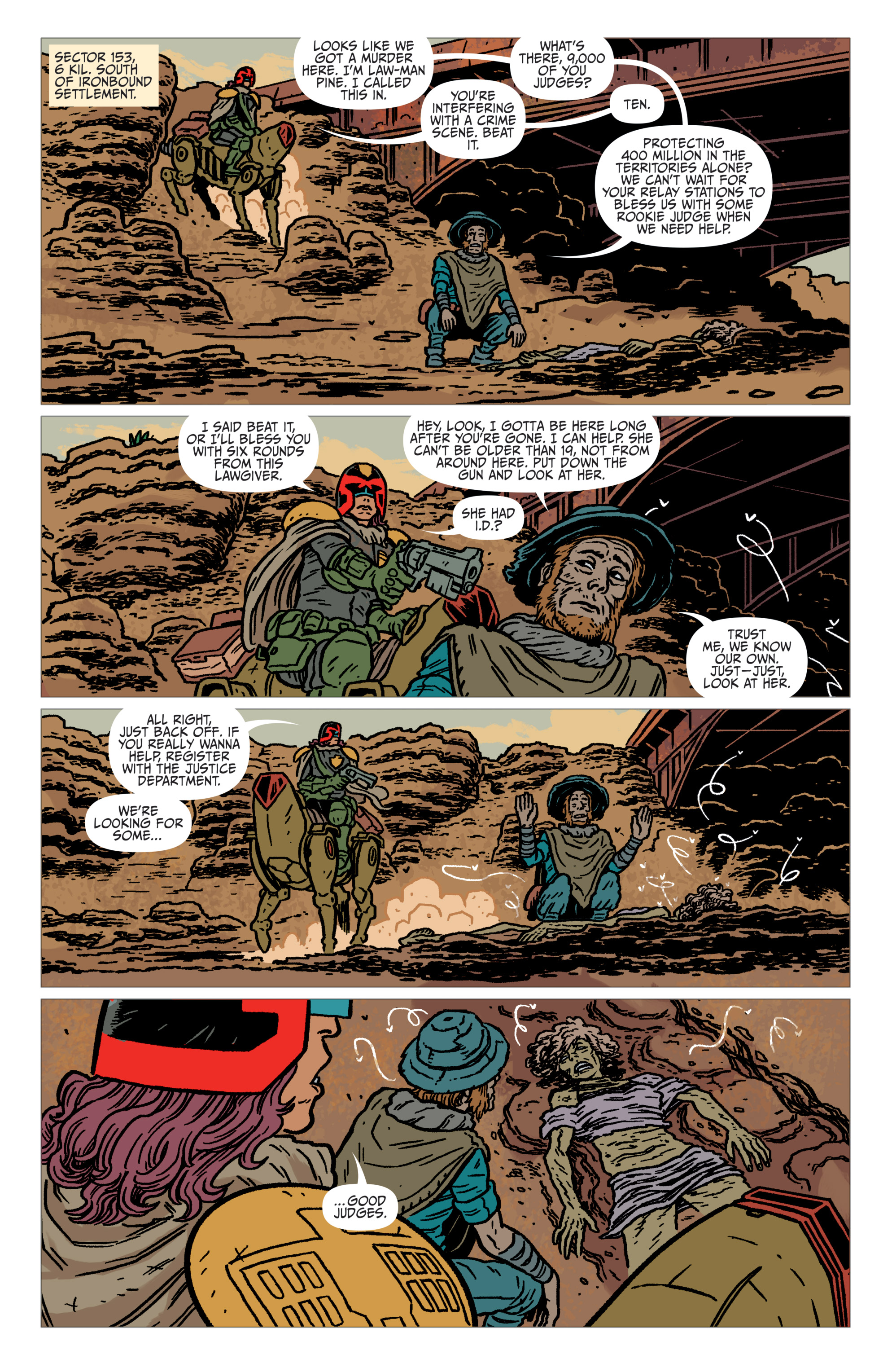 Judge Dredd: Under Siege (2018-) issue 1 - Page 36