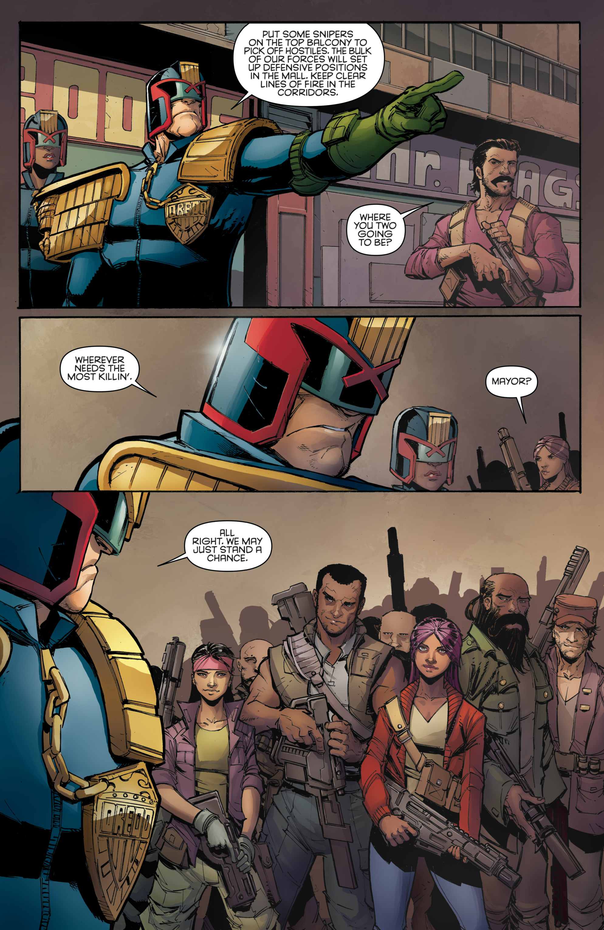 Judge Dredd: Under Siege (2018-) issue 2 - Page 11