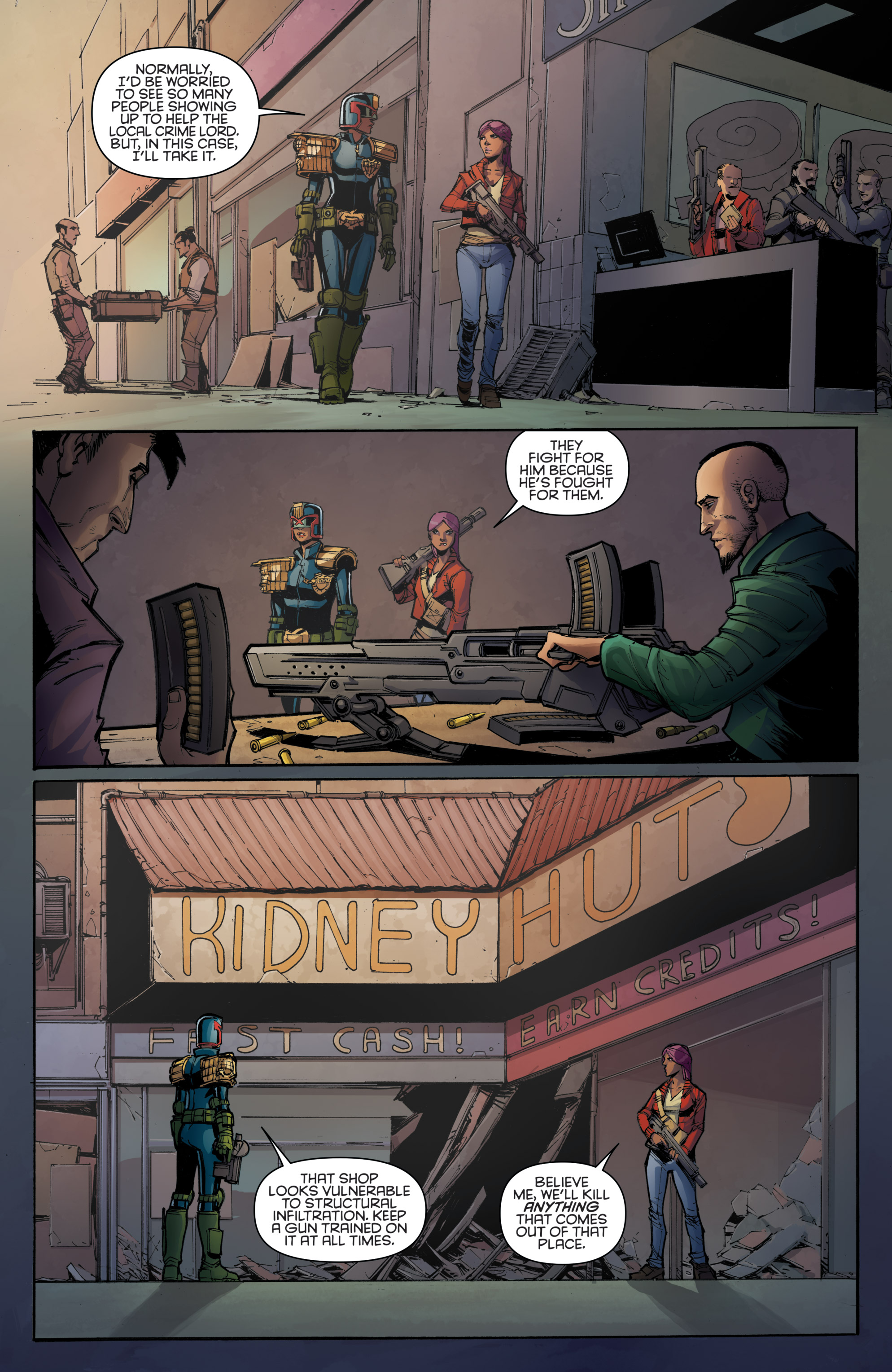 Judge Dredd: Under Siege (2018-) issue 2 - Page 12