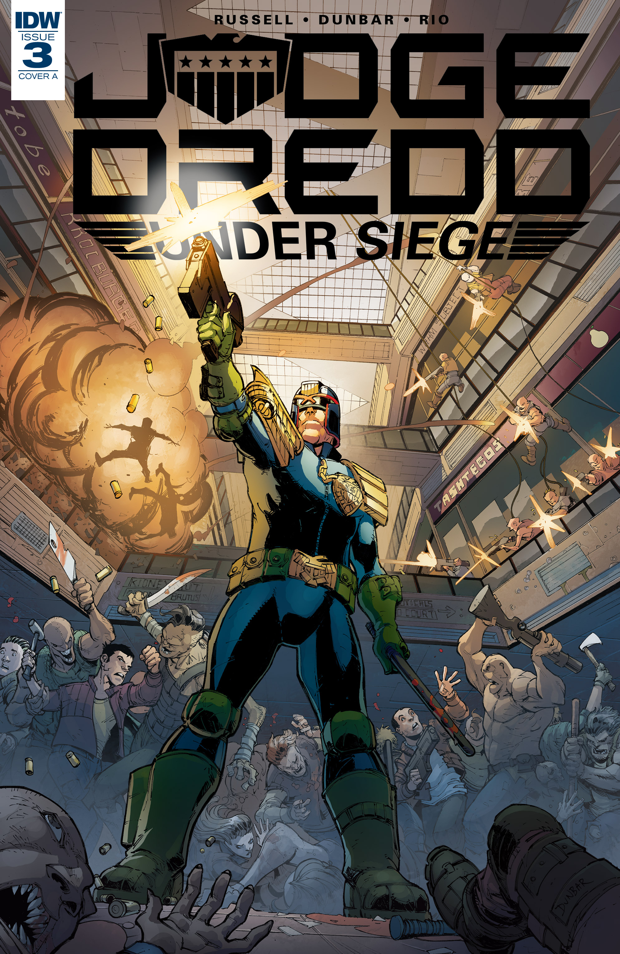 Judge Dredd: Under Siege (2018-): Chapter 3 - Page 1