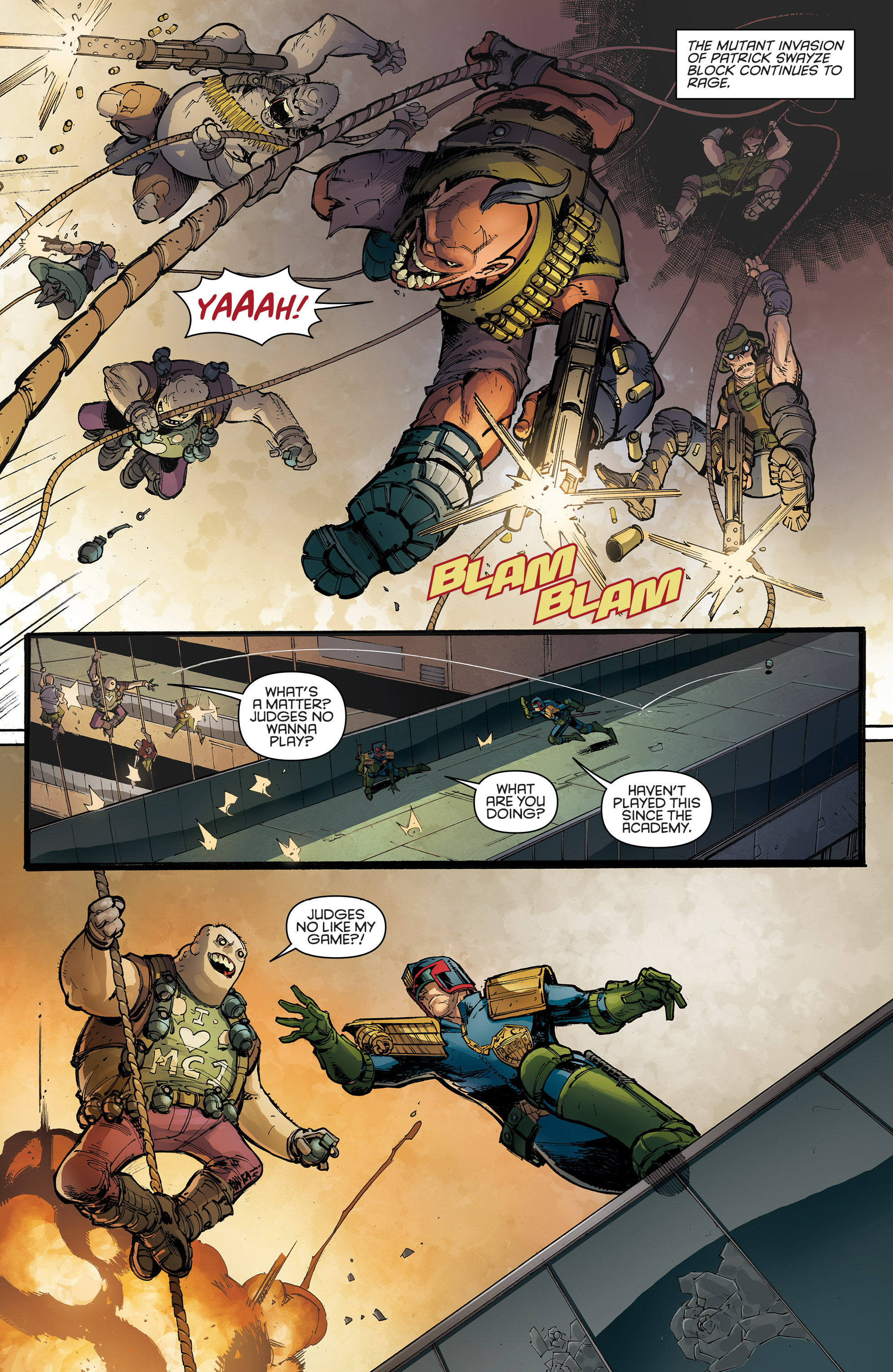 Judge Dredd: Under Siege (2018-) issue 3 - Page 3