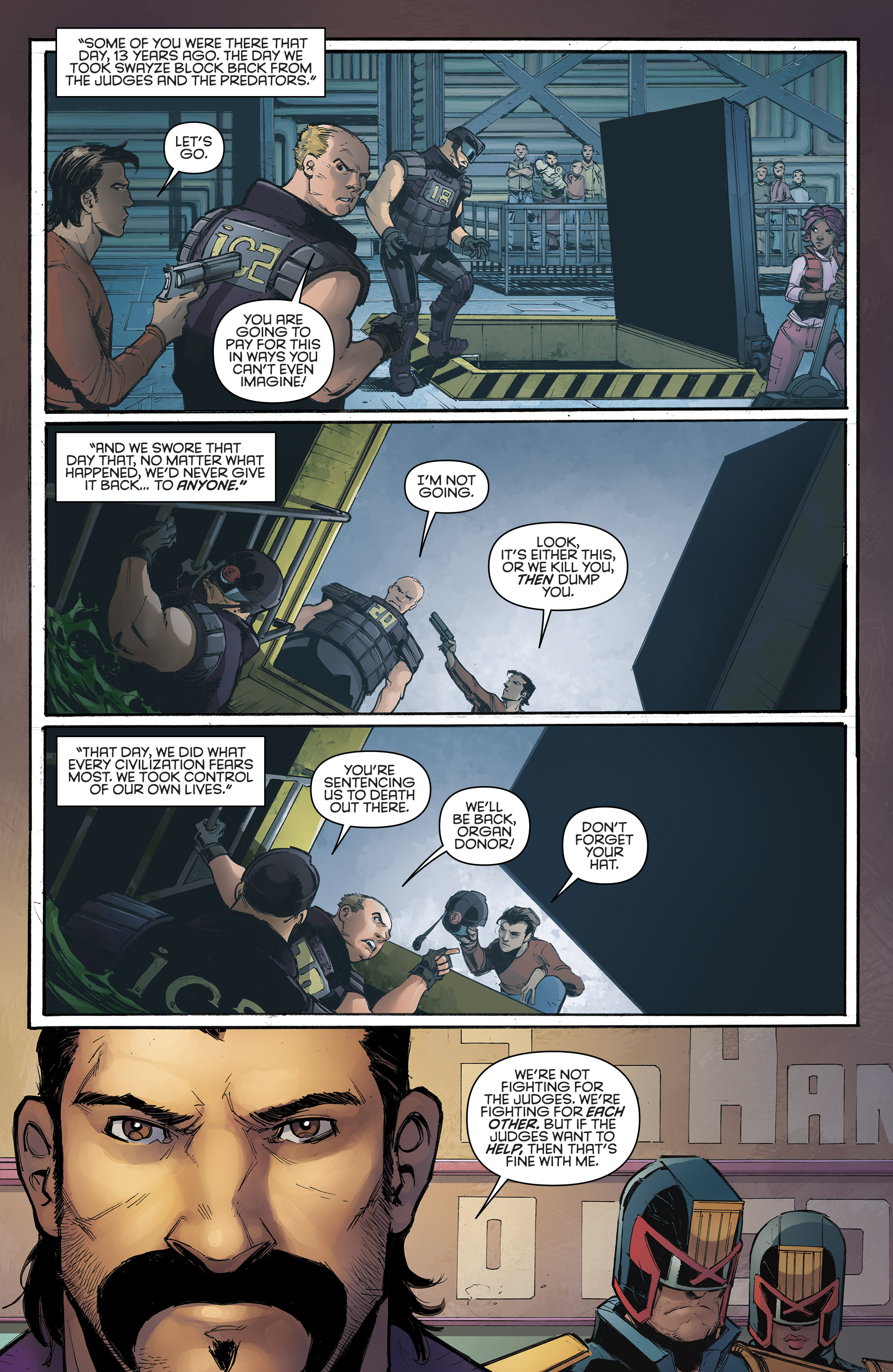 Judge Dredd: Under Siege (2018-) issue 3 - Page 18