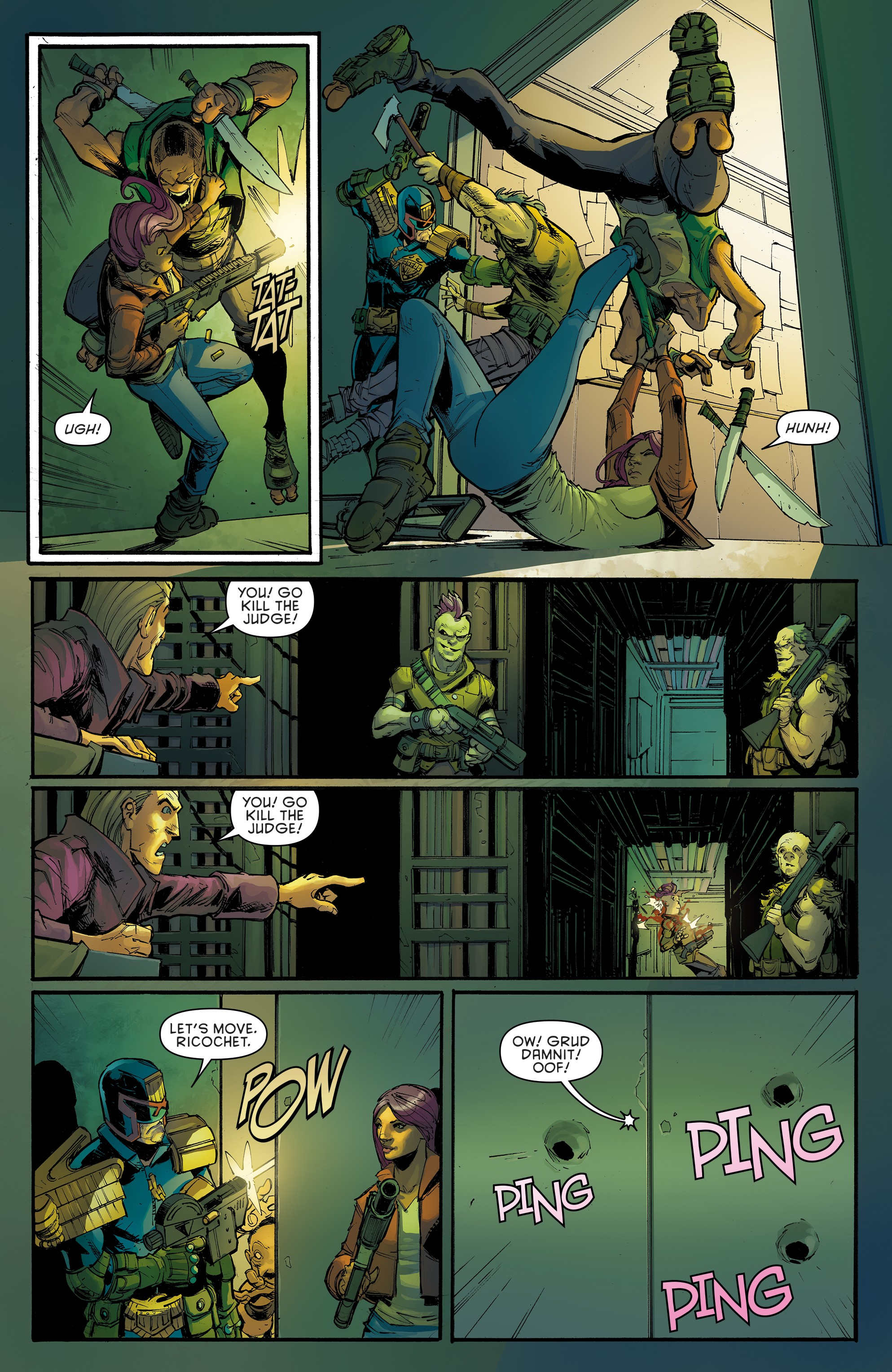 Judge Dredd: Under Siege (2018-) issue 4 - Page 10