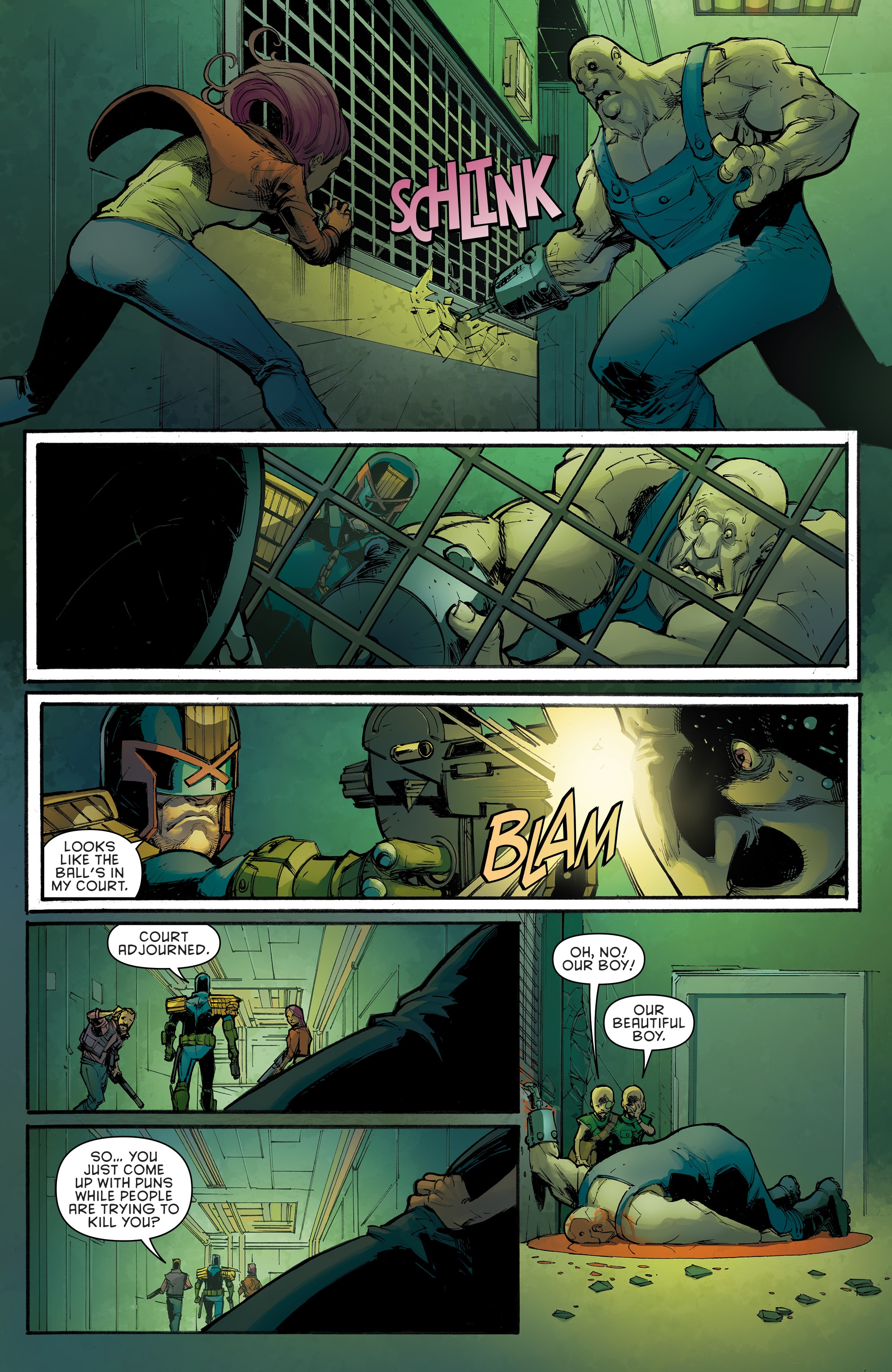 Judge Dredd: Under Siege (2018-) issue 4 - Page 12