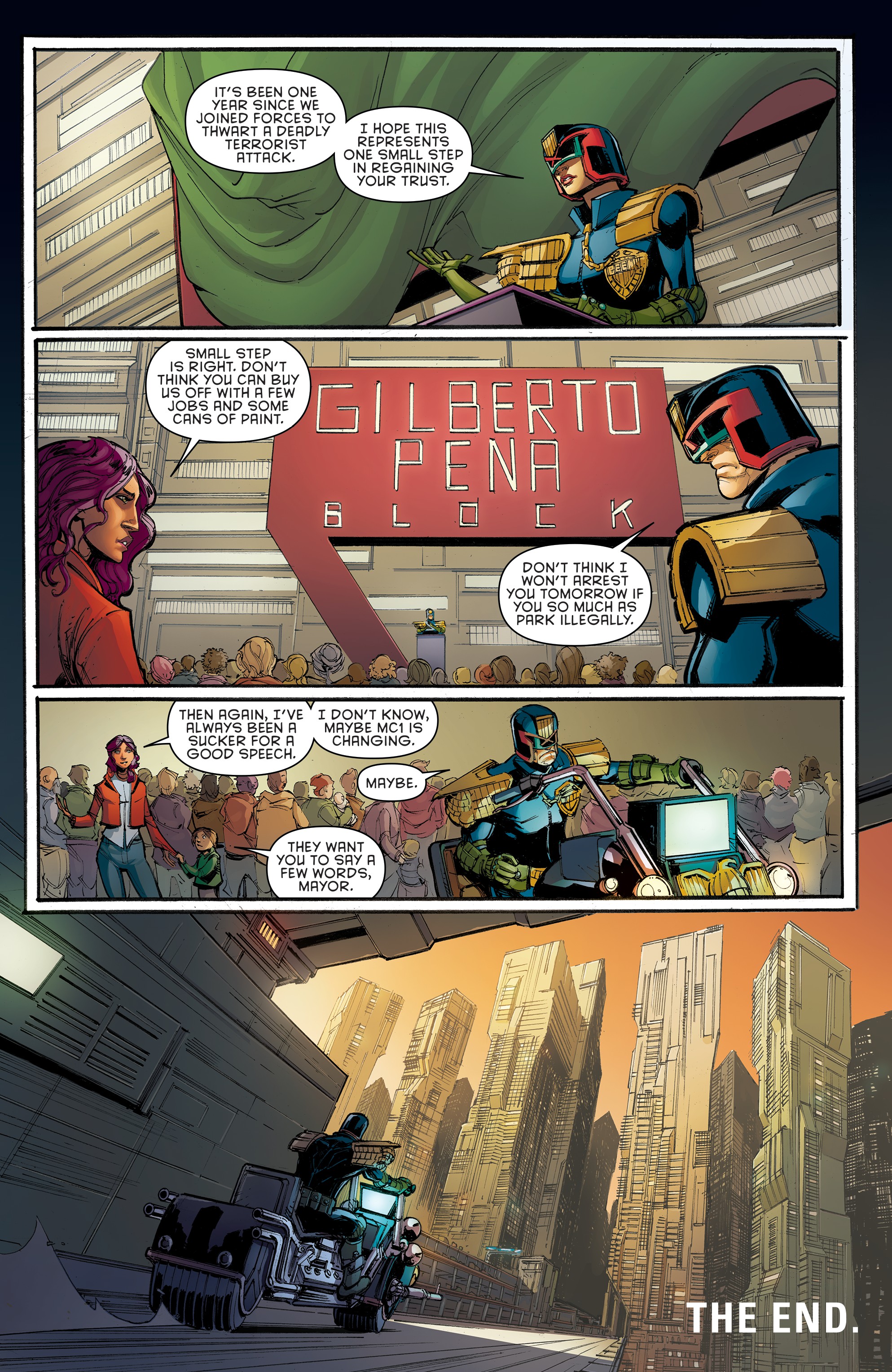 Judge Dredd: Under Siege (2018-) issue 4 - Page 22