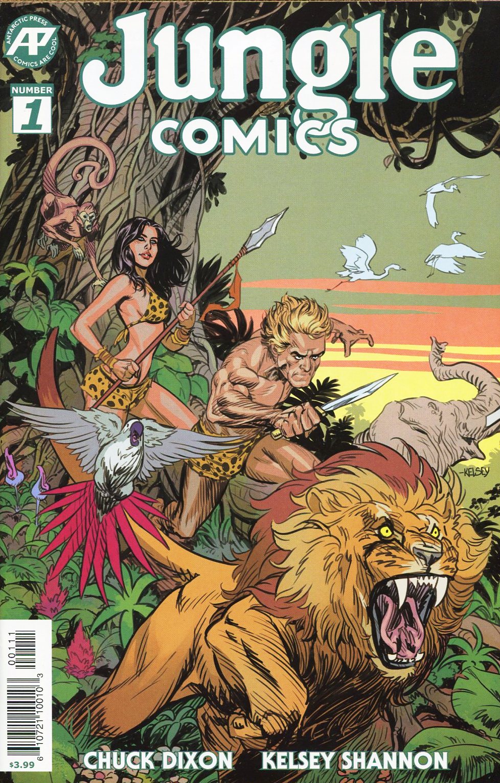 Jungle Comics Chapter Page