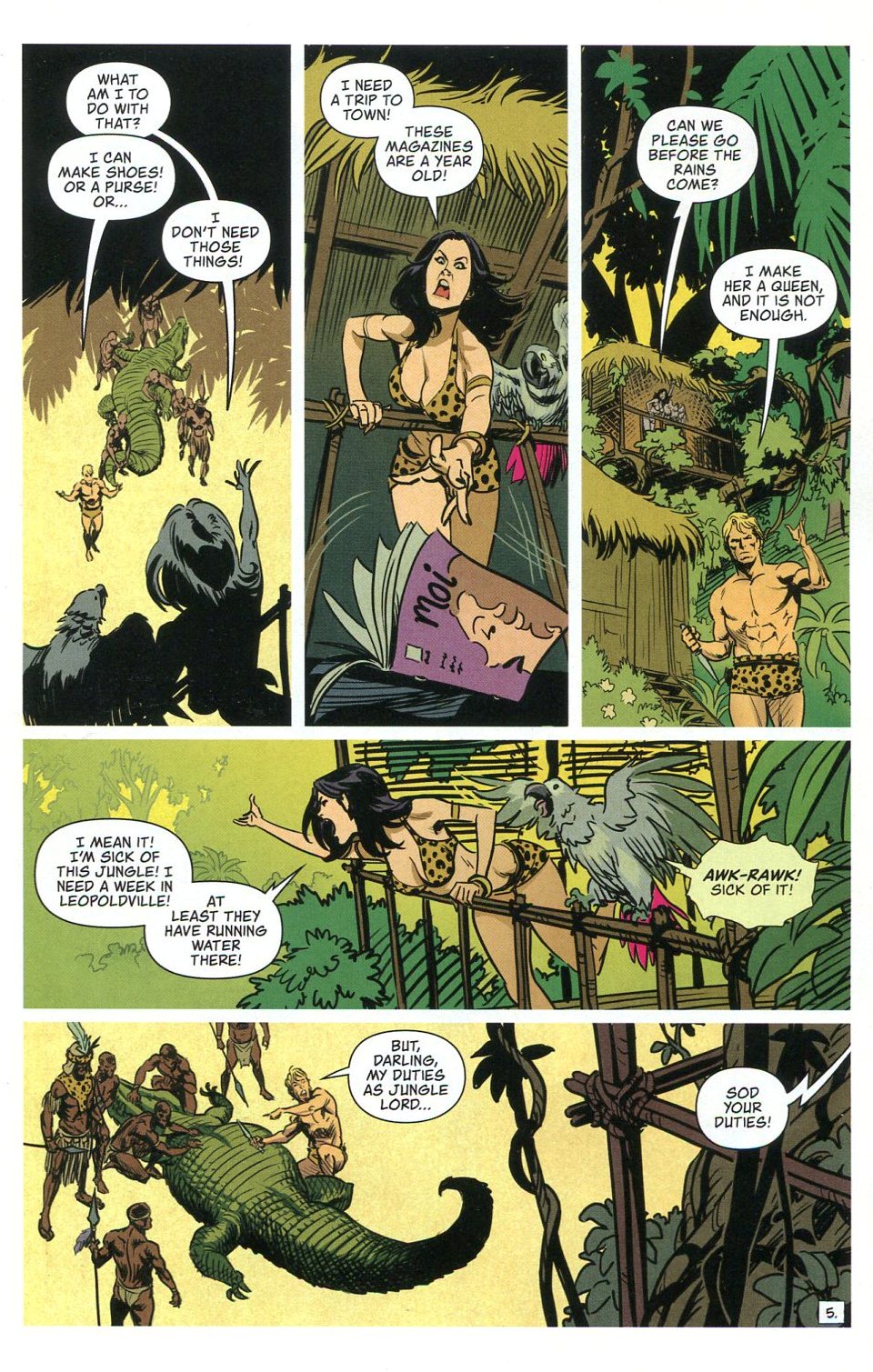 Jungle Comics (2019-) issue 1 - Page 7