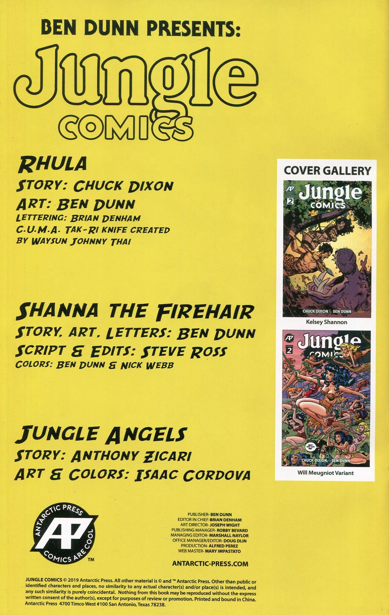 Jungle Comics (2019-): Chapter 2 - Page 2