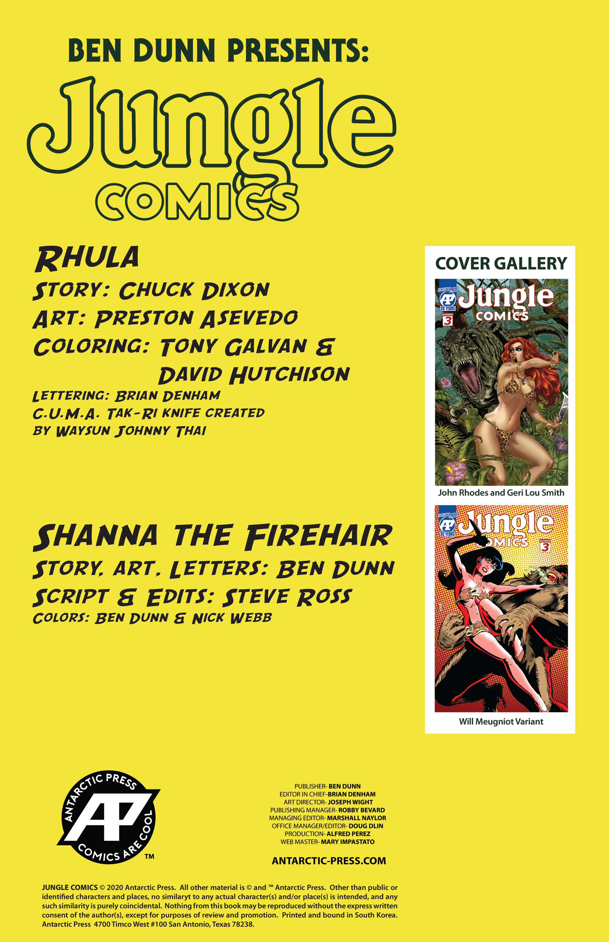 Jungle Comics (2019-): Chapter 3 - Page 2