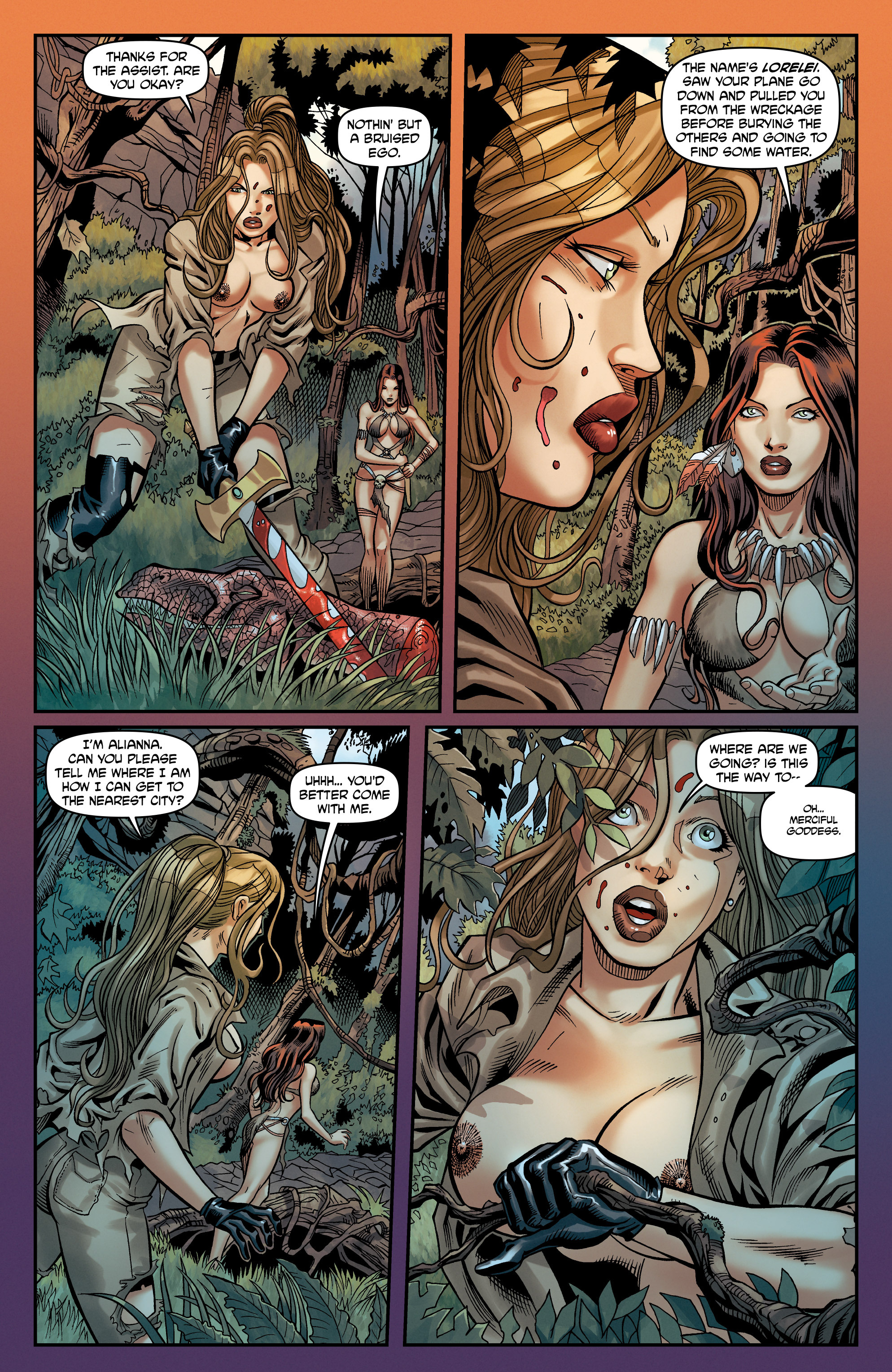 Jungle Fantasy: Ivory (2016-) issue 7 - Page 35