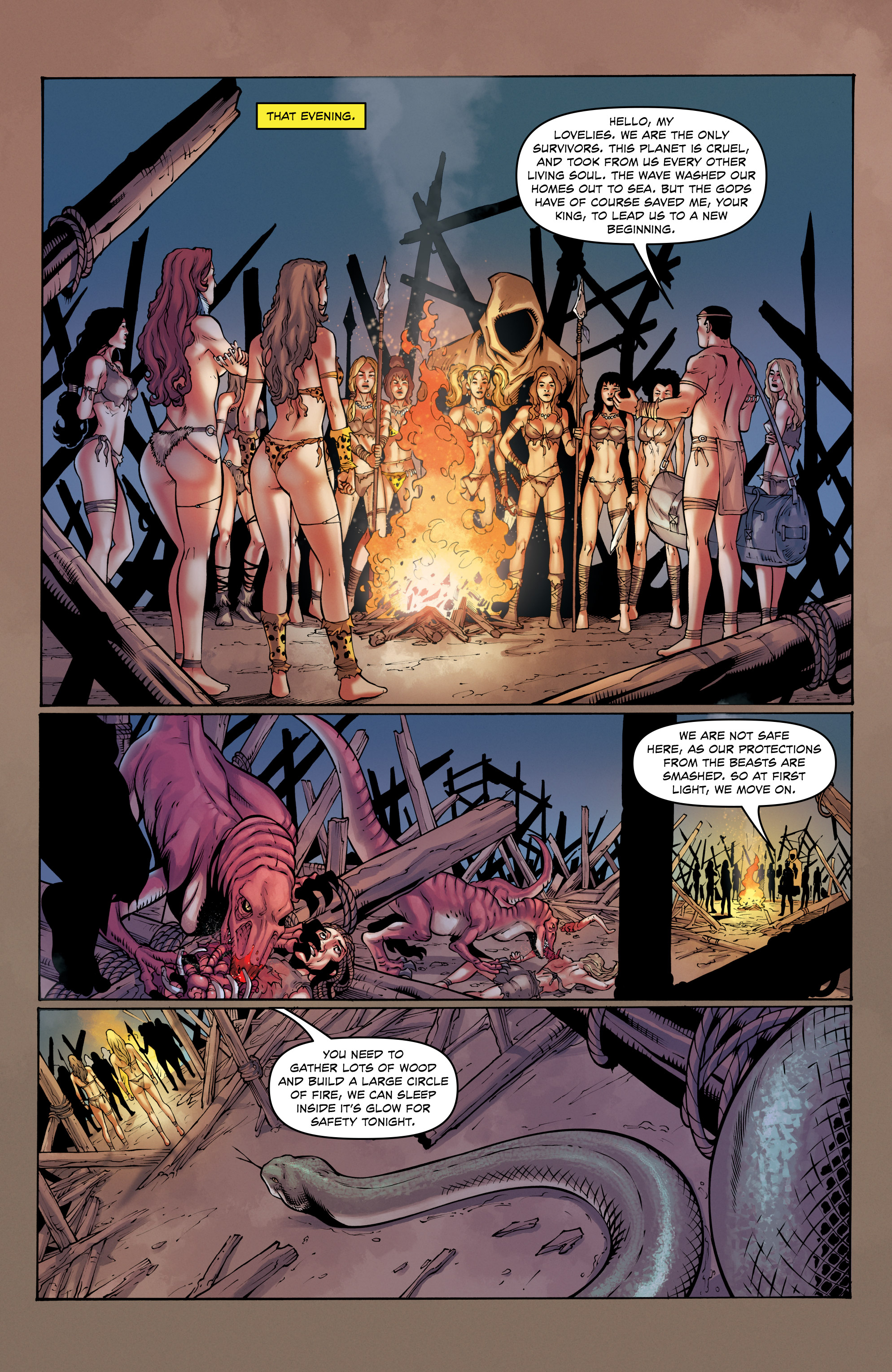 Jungle Fantasy: Survivors (ADULT) issue 1 - Page 8