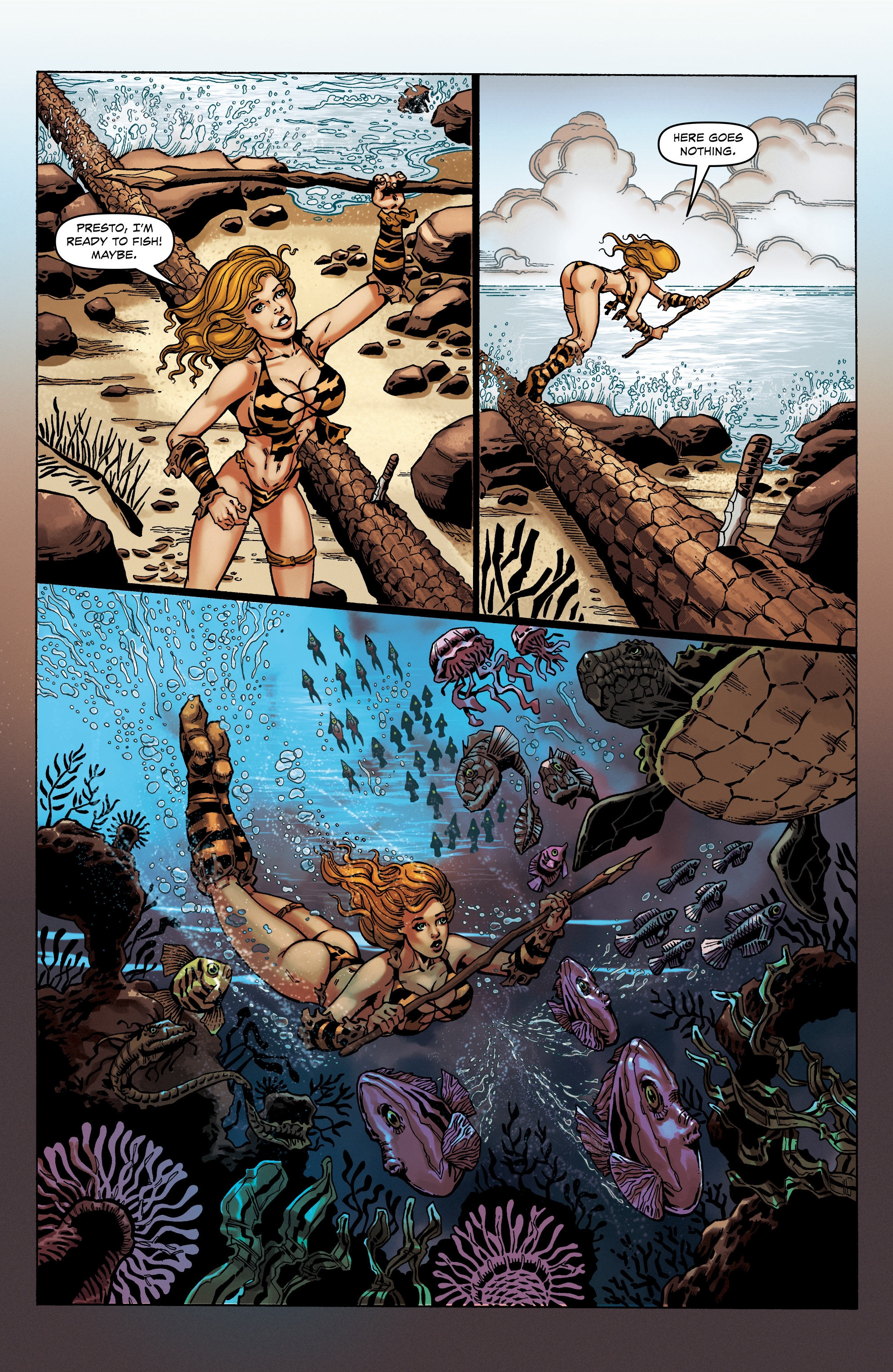 Jungle Fantasy: Survivors (ADULT) issue 3 - Page 25