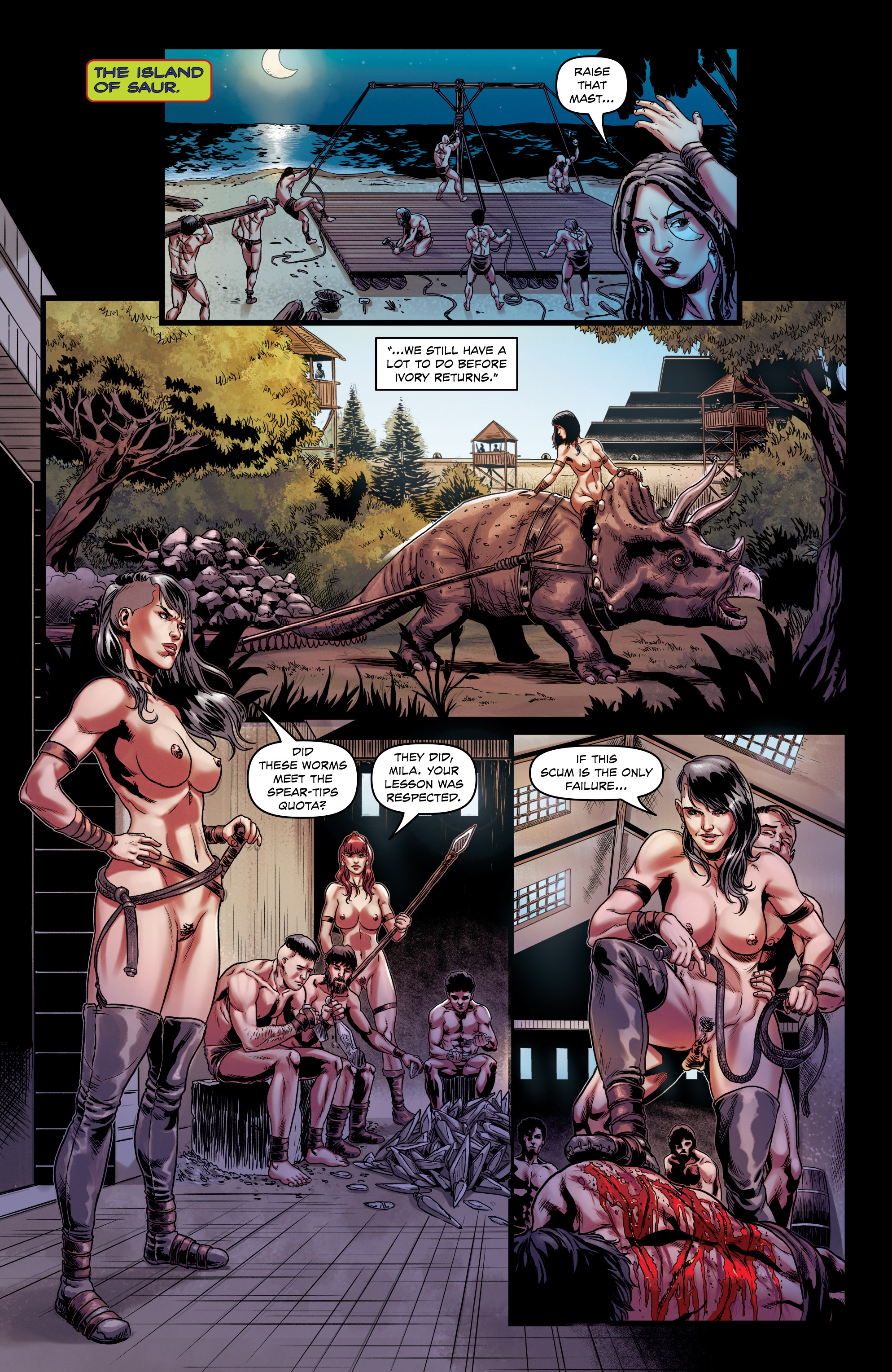 Jungle Fantasy: Survivors (ADULT) issue 3 - Page 41