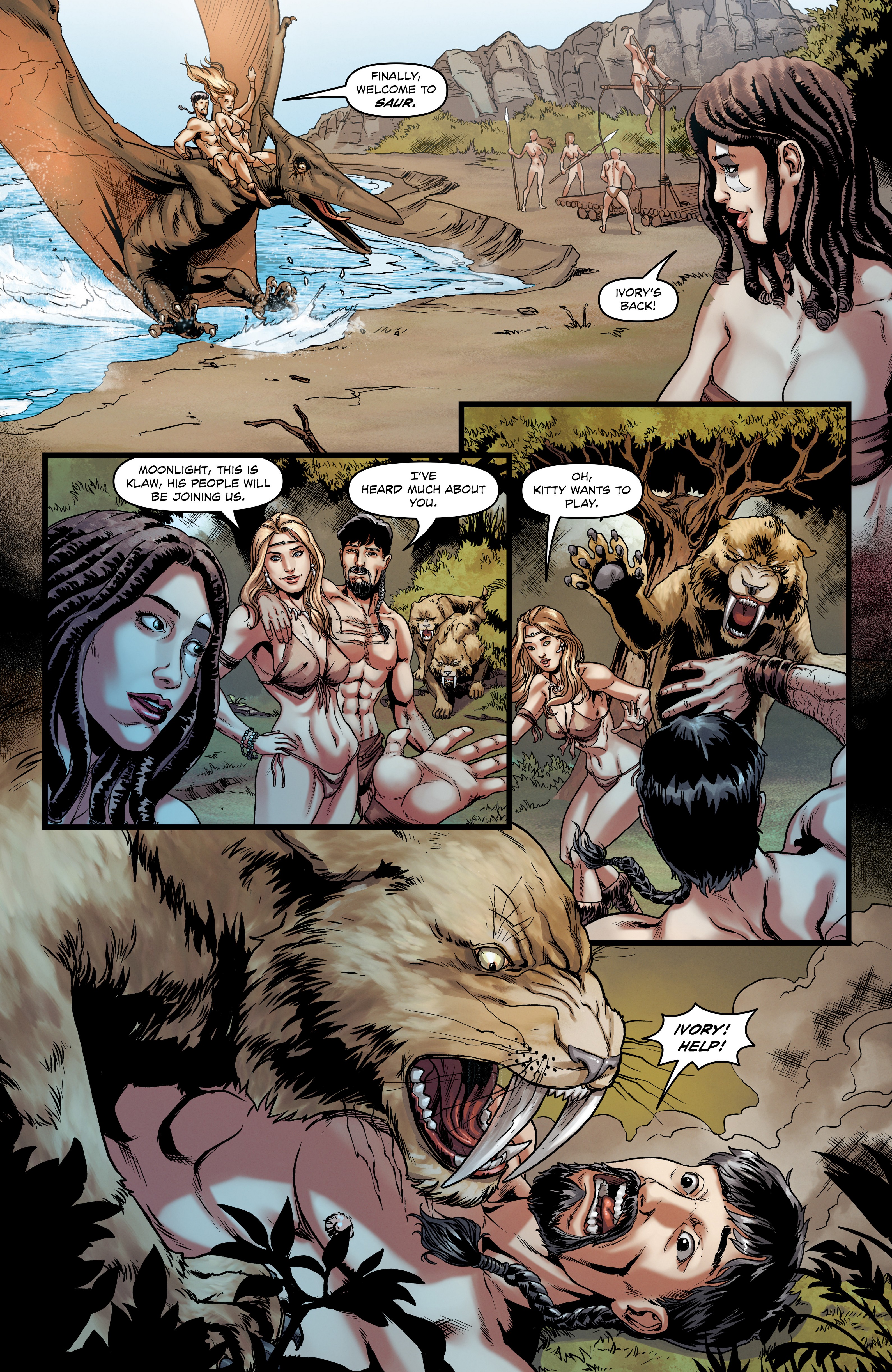 Jungle Fantasy: Survivors (ADULT) issue 4 - Page 18