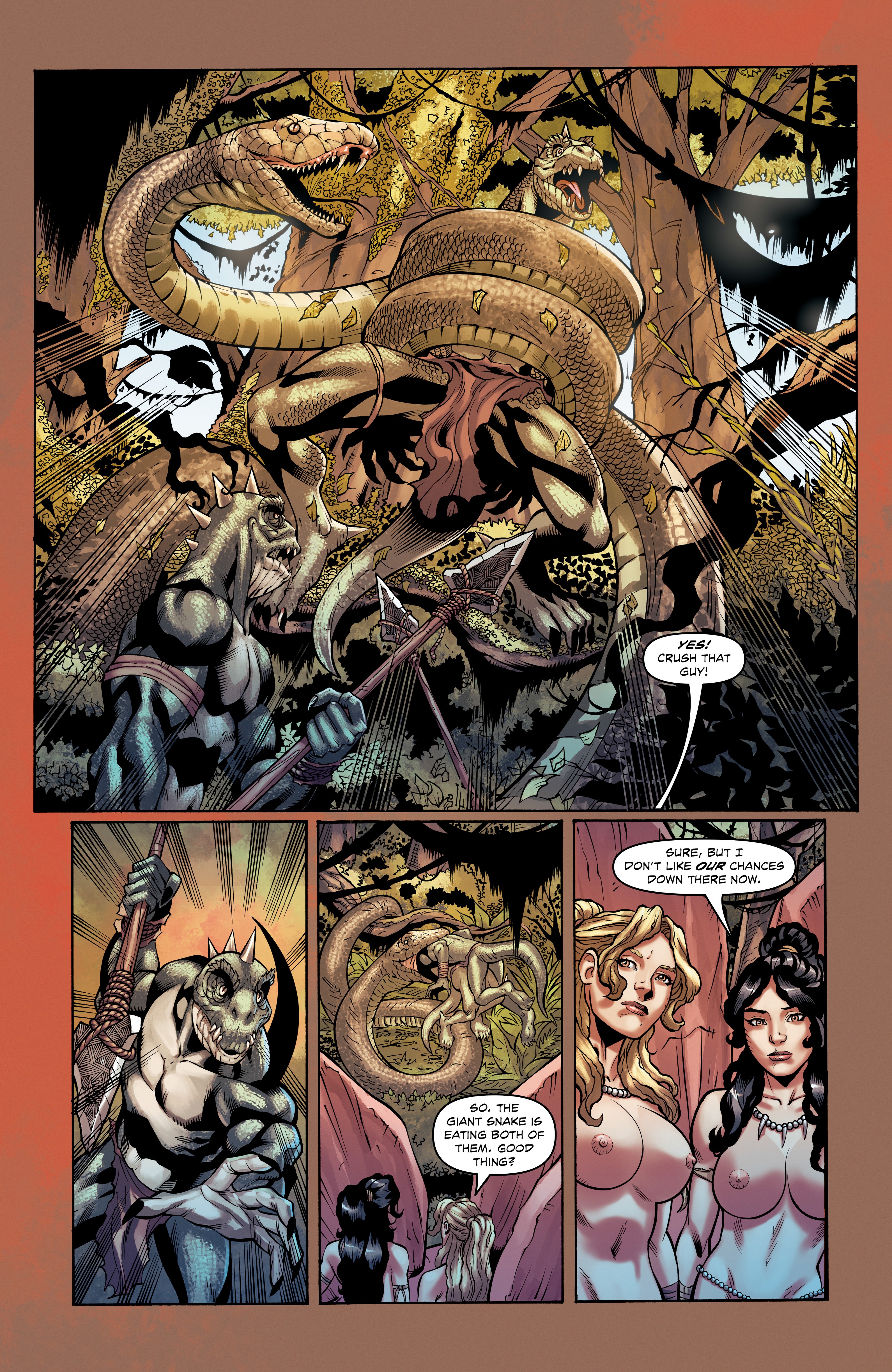 Jungle Fantasy: Survivors (ADULT) issue 4 - Page 32