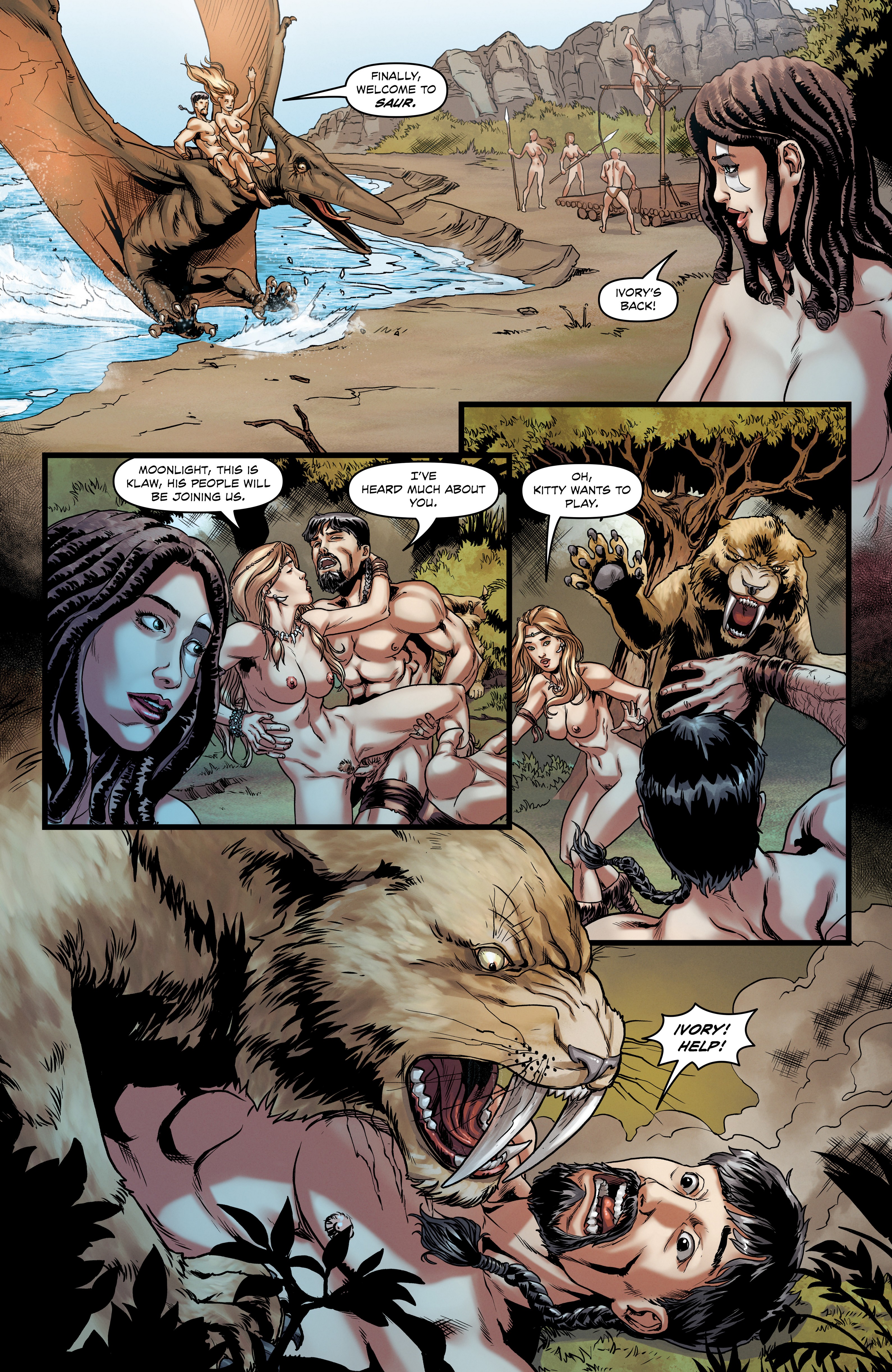 Jungle Fantasy: Survivors (ADULT) issue 4 - Page 43