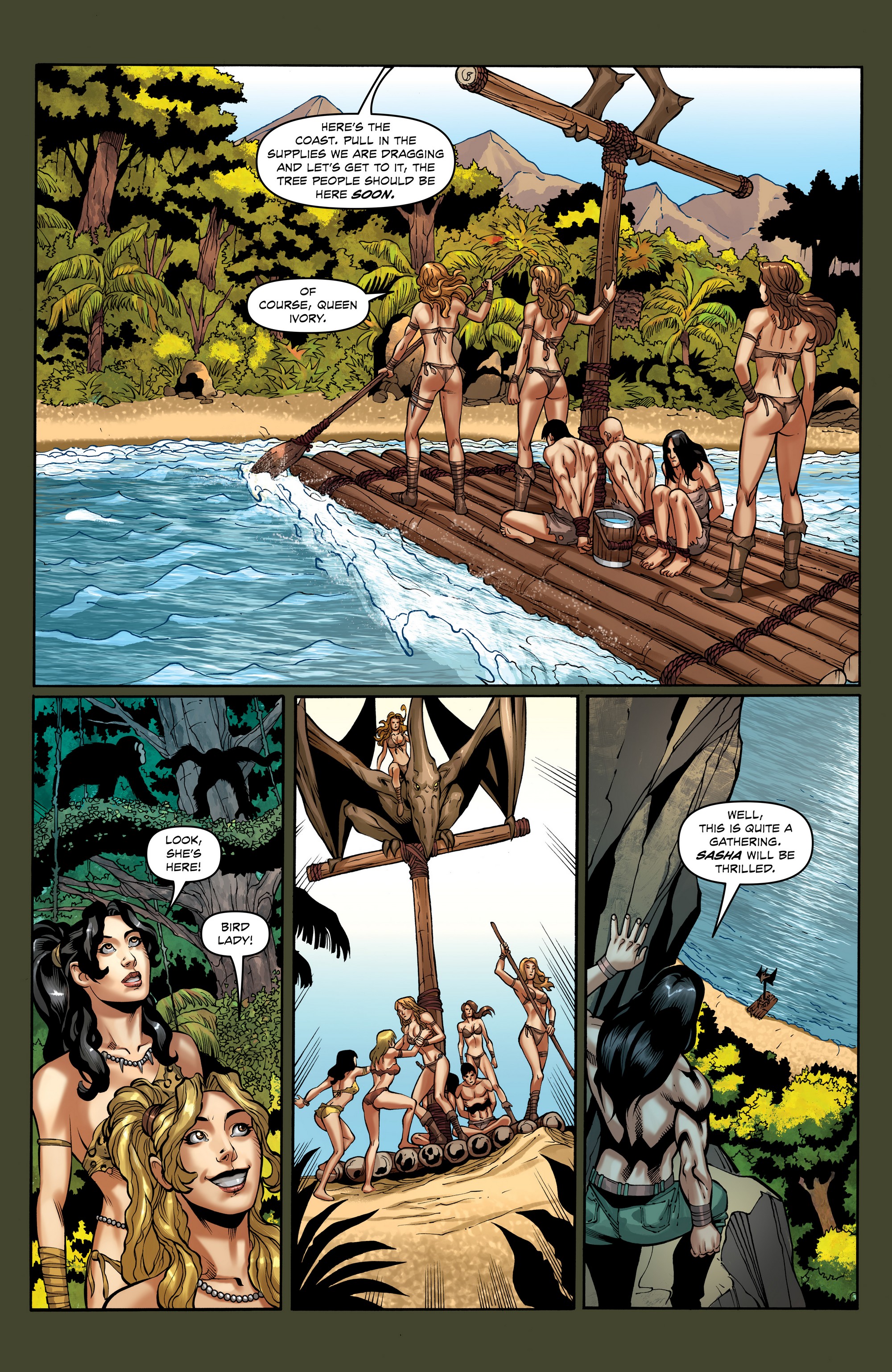 Jungle Fantasy: Survivors (ADULT) issue 6 - Page 8