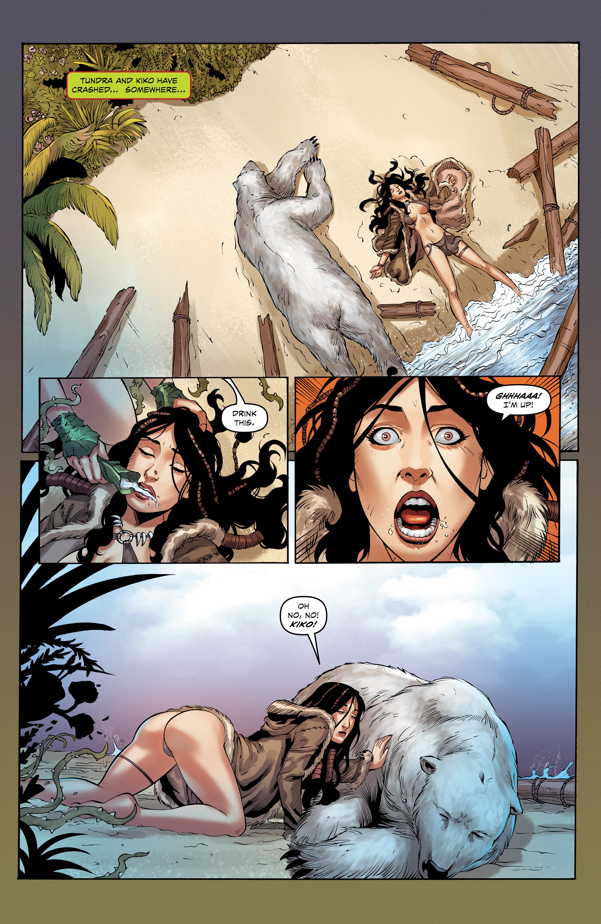 Jungle Fantasy: Survivors (ADULT) issue 6 - Page 22