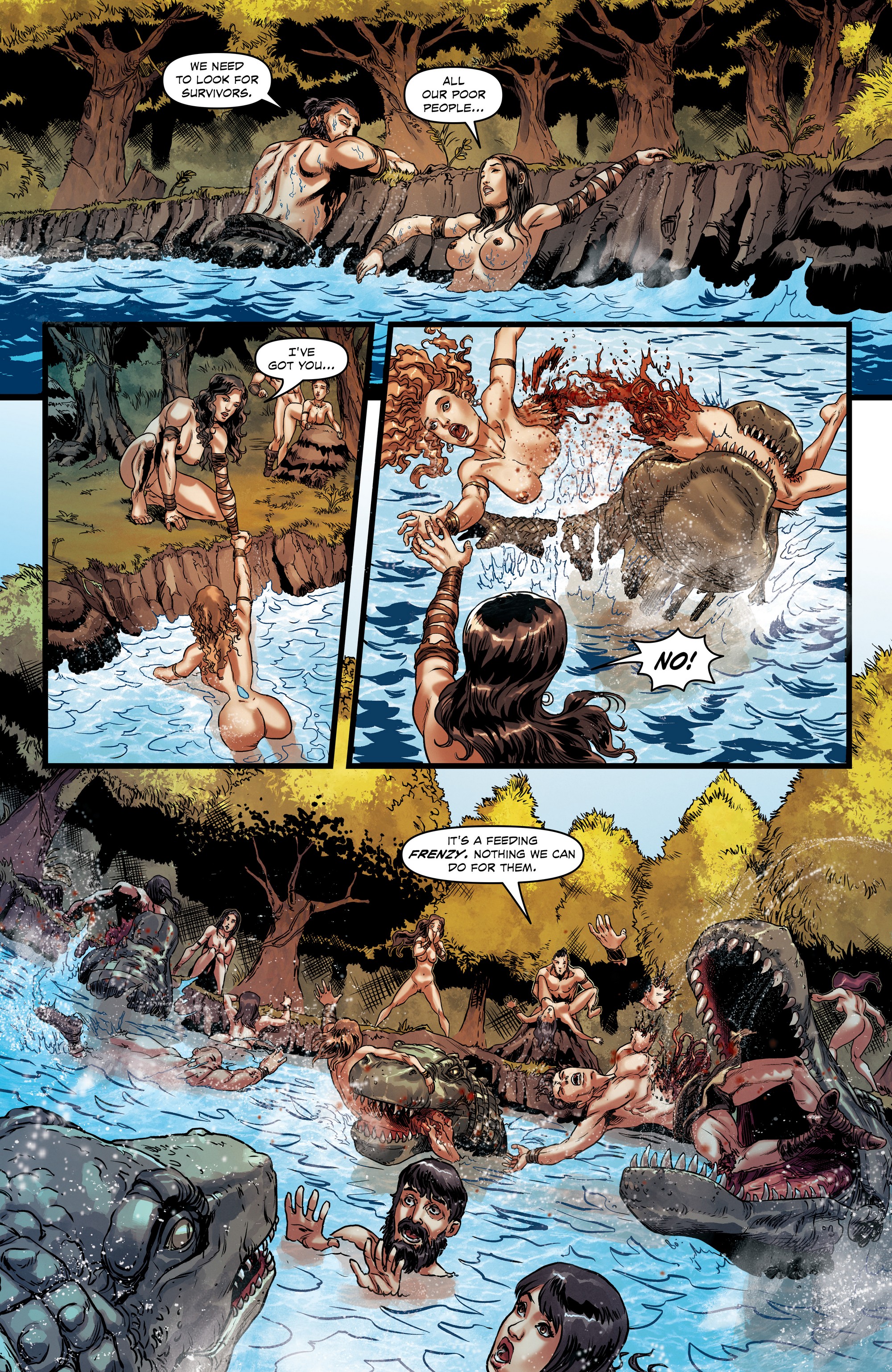 Jungle Fantasy: Survivors (ADULT) issue 6 - Page 44