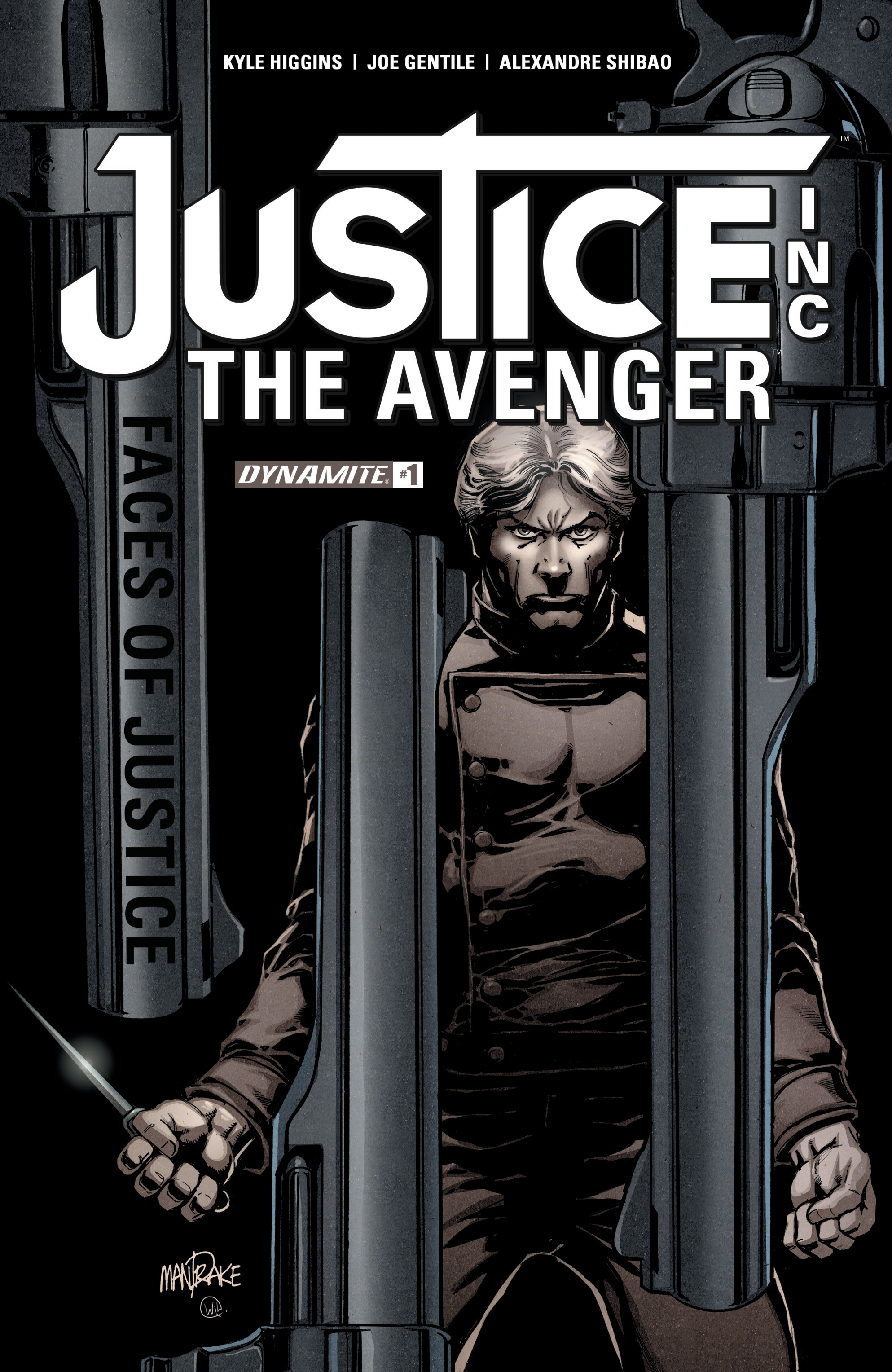 Justice Inc: The Avenger - Faces Of Justice (2017) issue 1 - Page 1