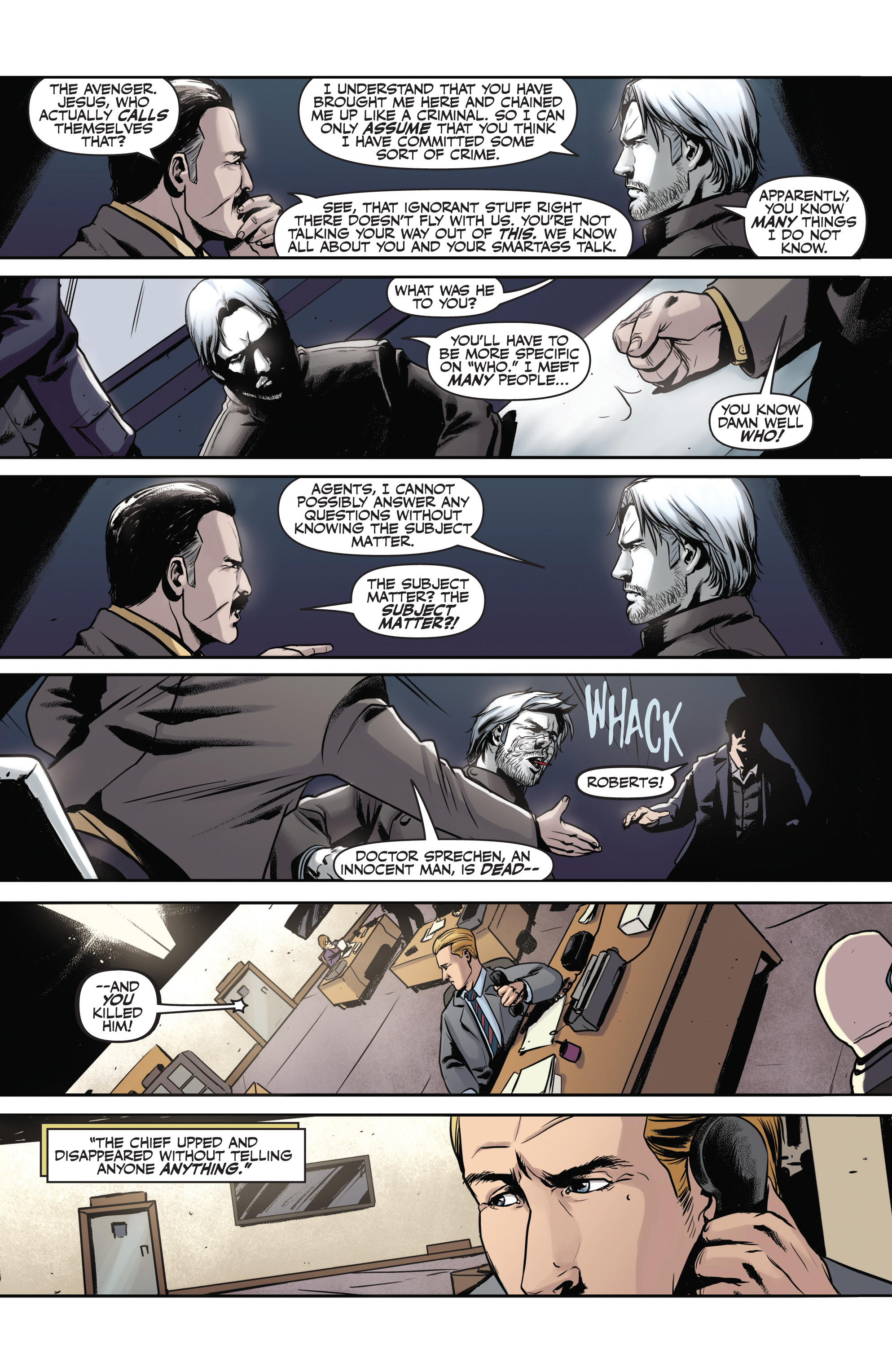 Justice Inc: The Avenger - Faces Of Justice (2017) issue 1 - Page 6