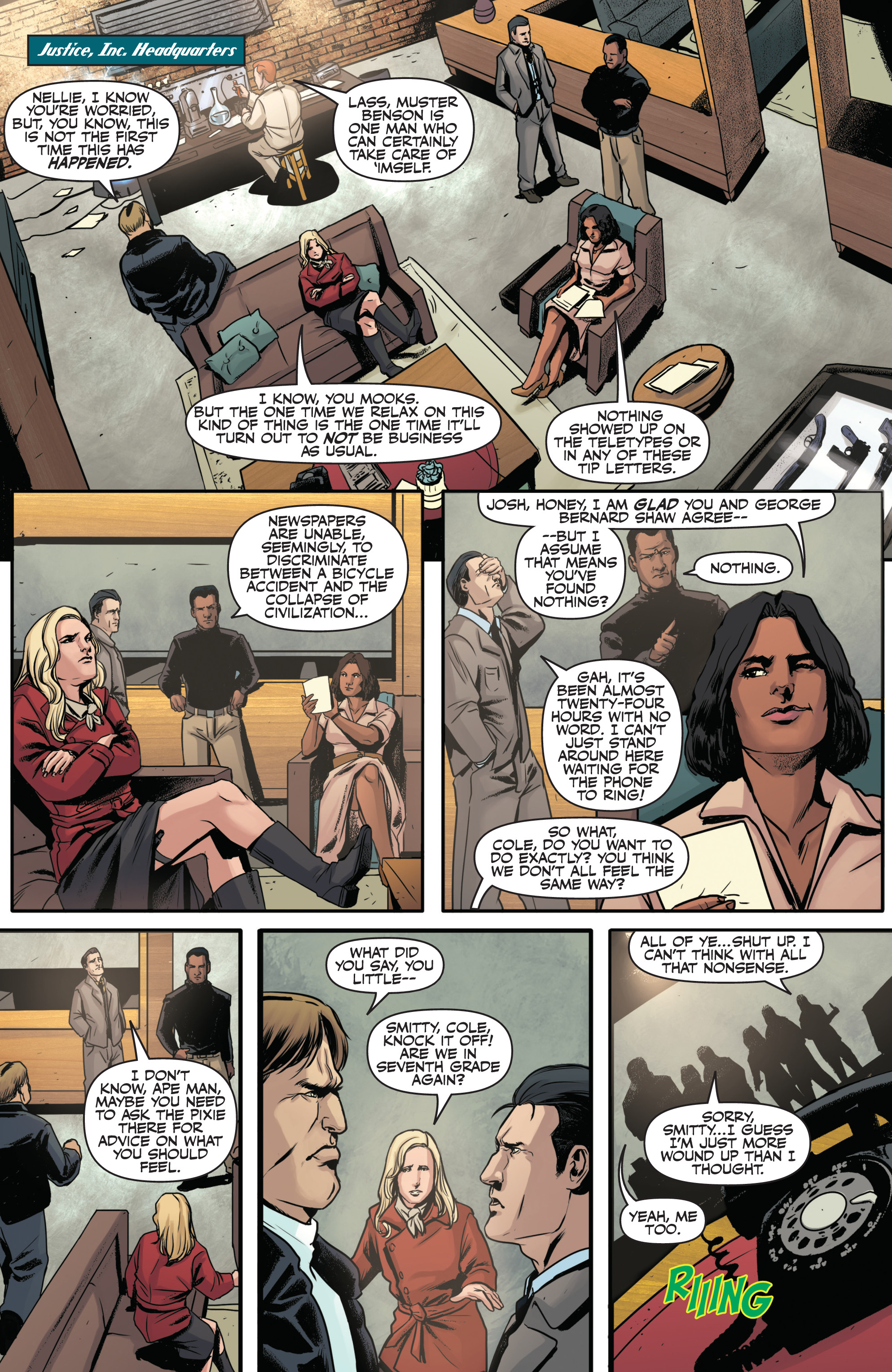 Justice Inc: The Avenger - Faces Of Justice (2017) issue 1 - Page 7