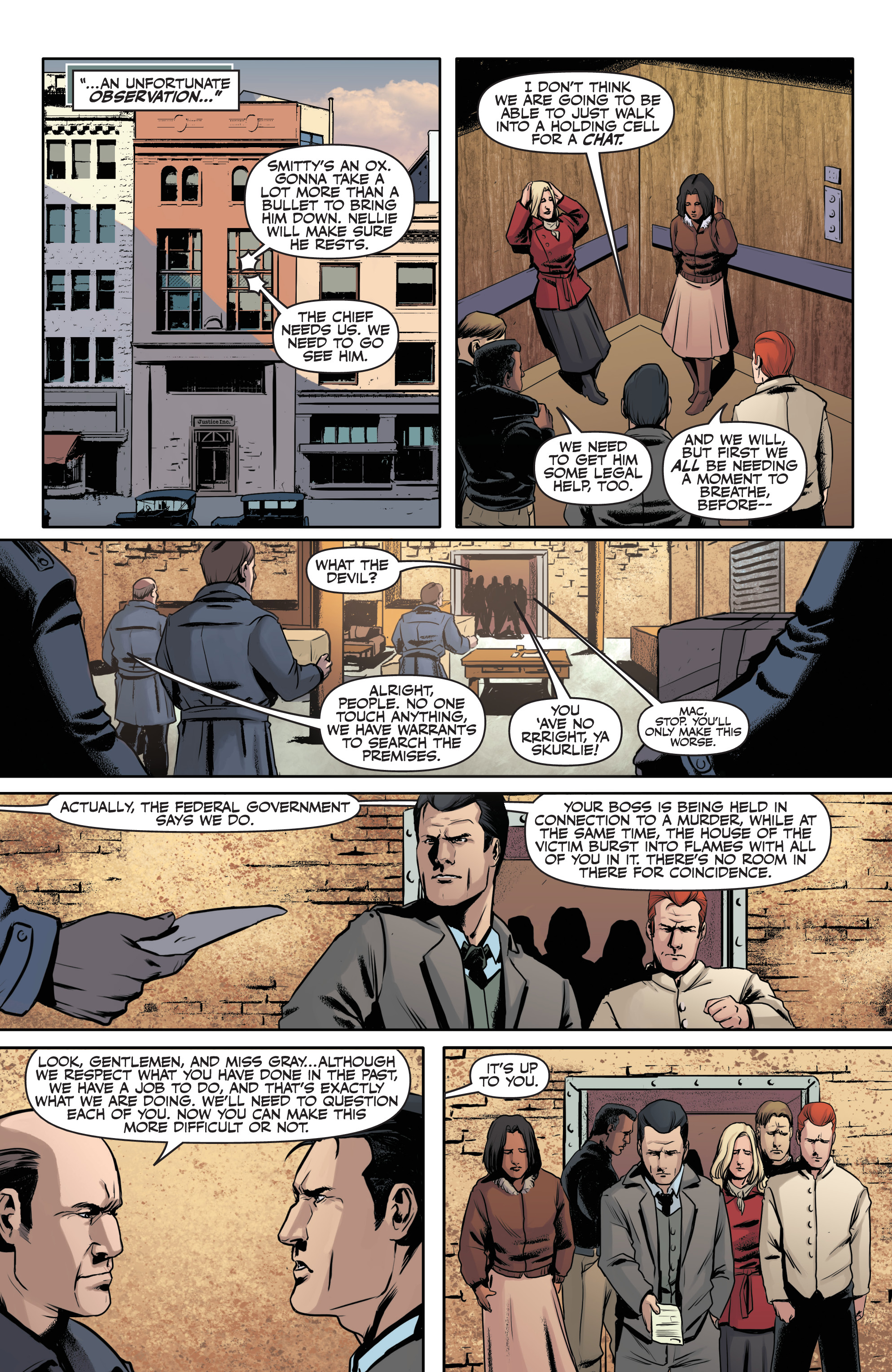 Justice Inc: The Avenger - Faces Of Justice (2017) issue 1 - Page 21