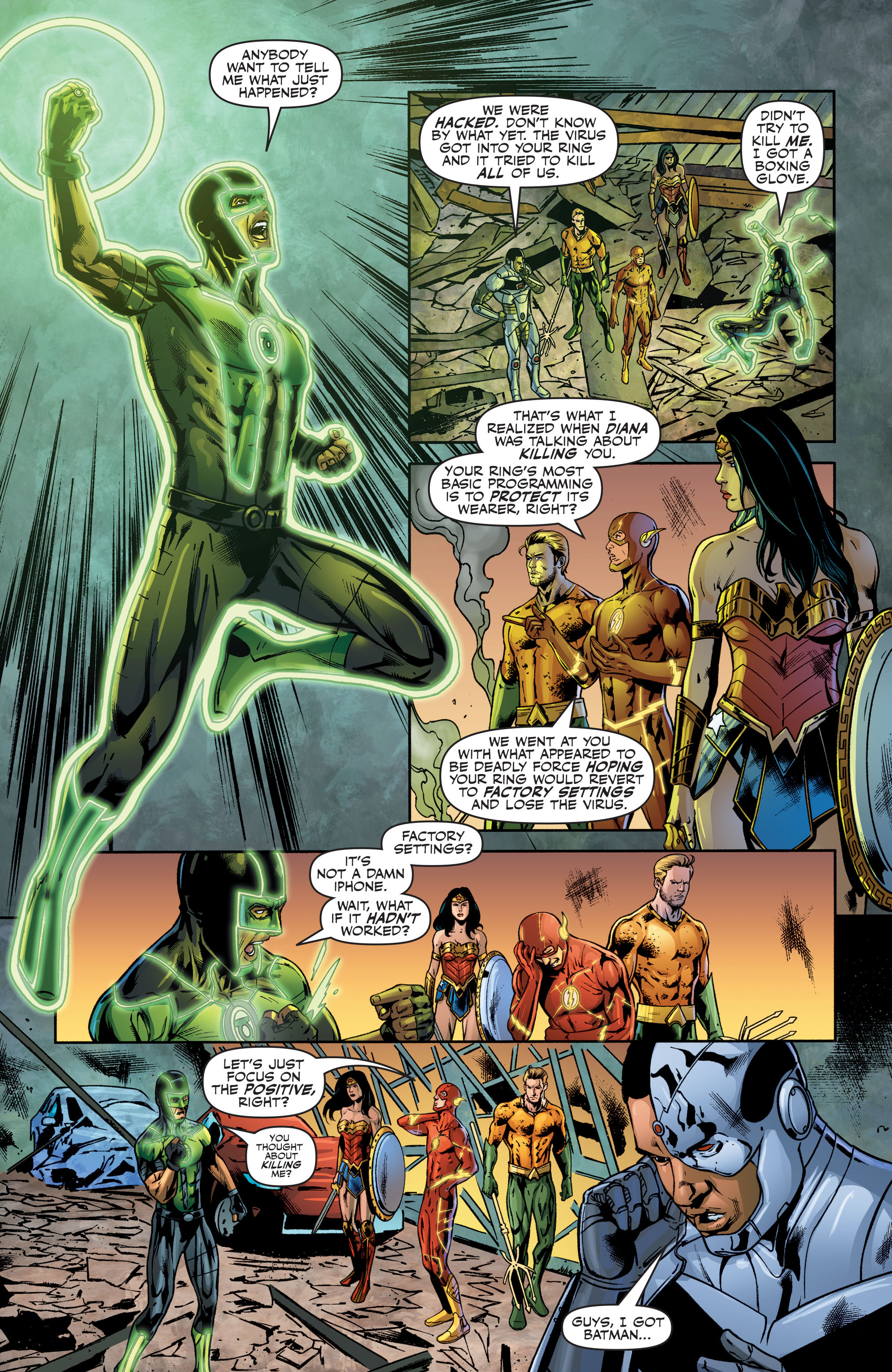 Justice League (2016-) issue 9 - Page 22