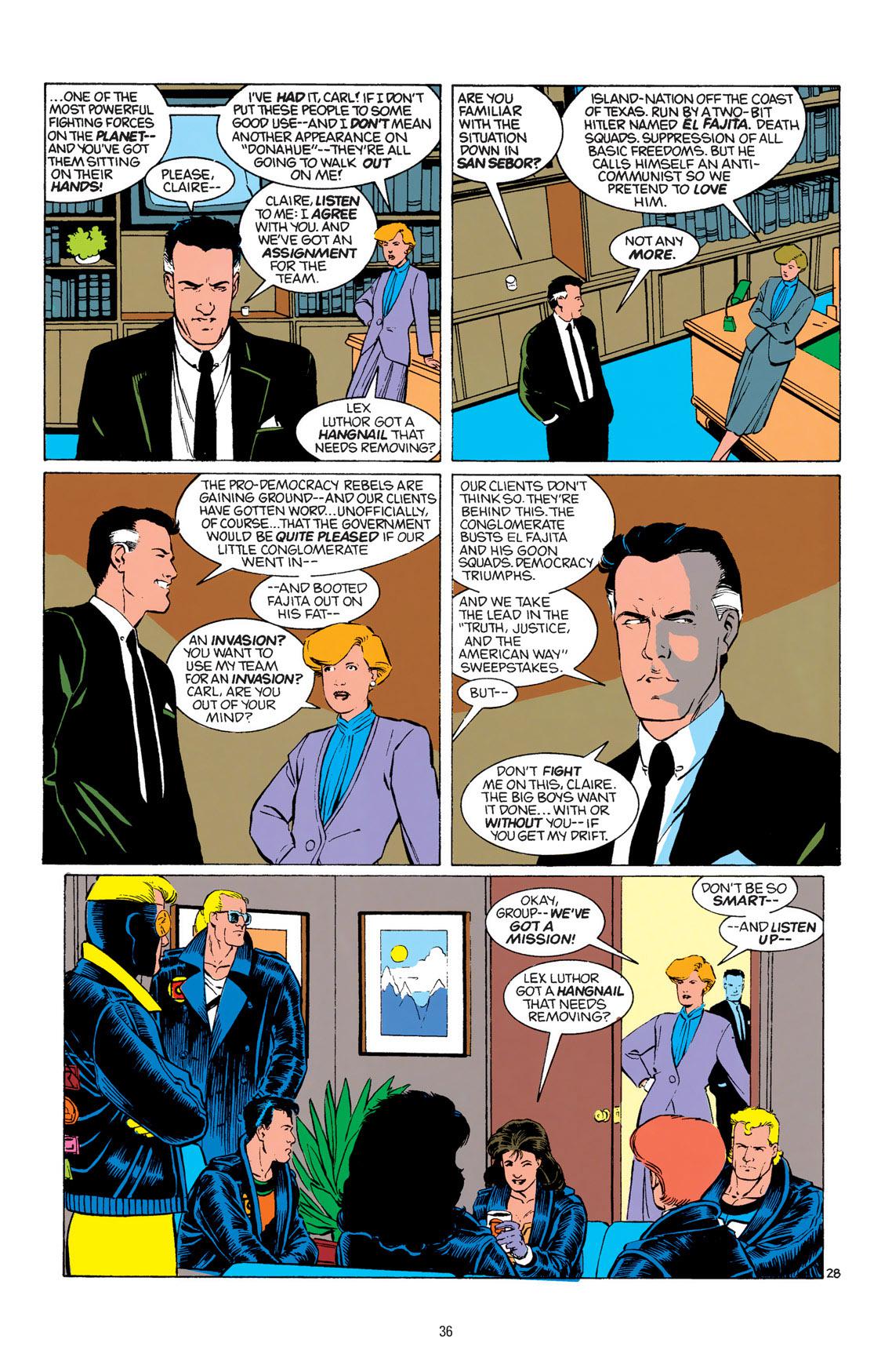 Justice League: Corporate Maneuvers (2020) issue 1 - Page 36