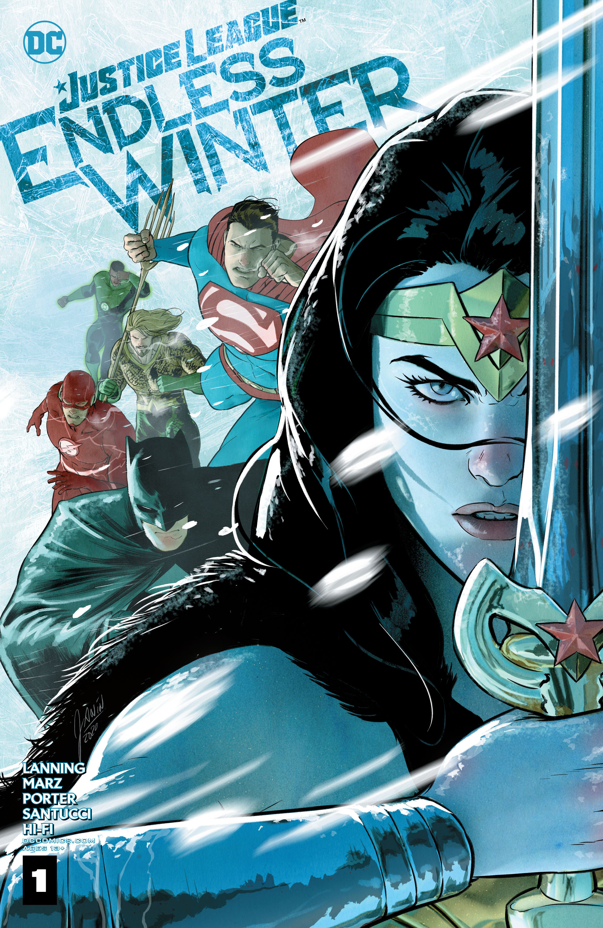 Justice League: Endless Winter (2020-): Chapter 1 - Page 1