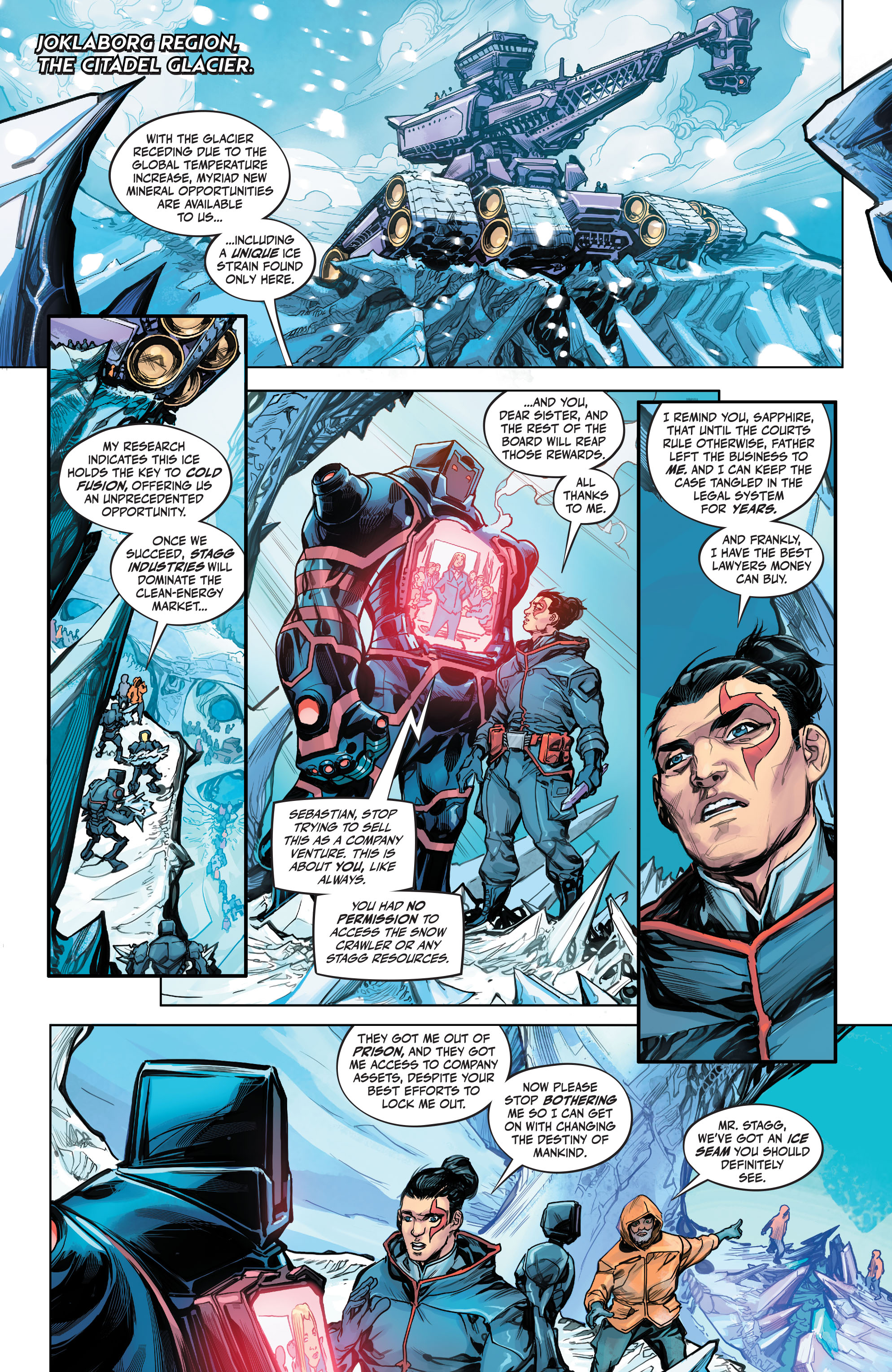 Justice League: Endless Winter (2020-) issue 1 - Page 11