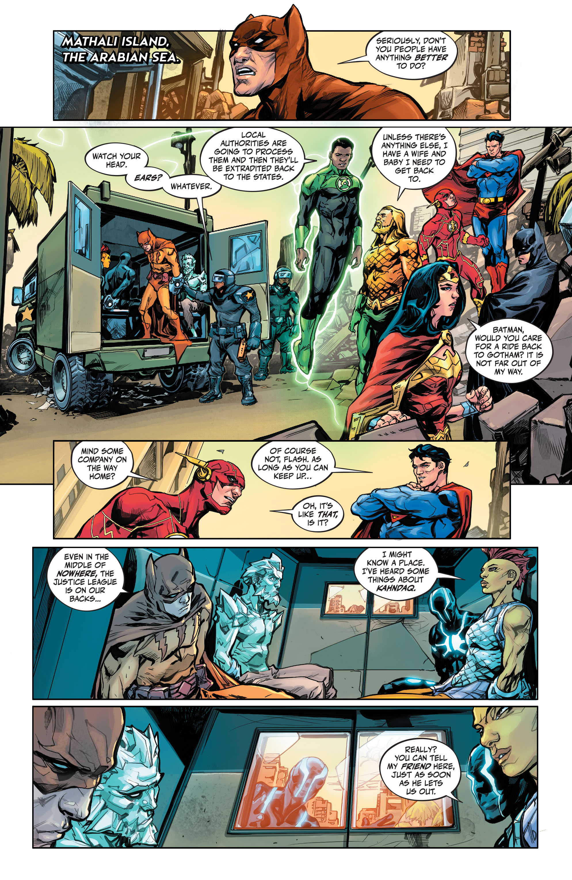 Justice League: Endless Winter (2020-) issue 1 - Page 13