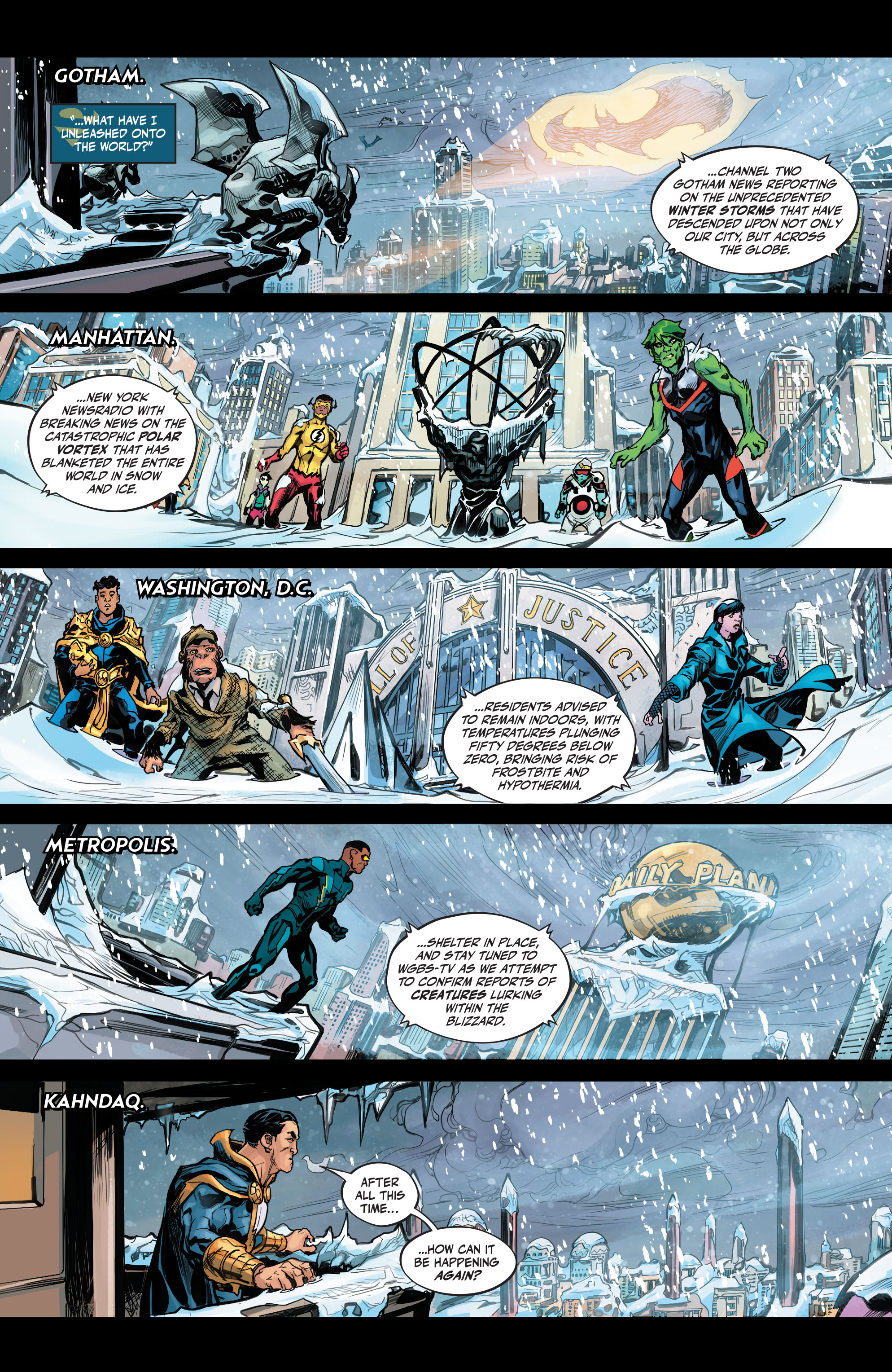 Justice League: Endless Winter (2020-) issue 1 - Page 30