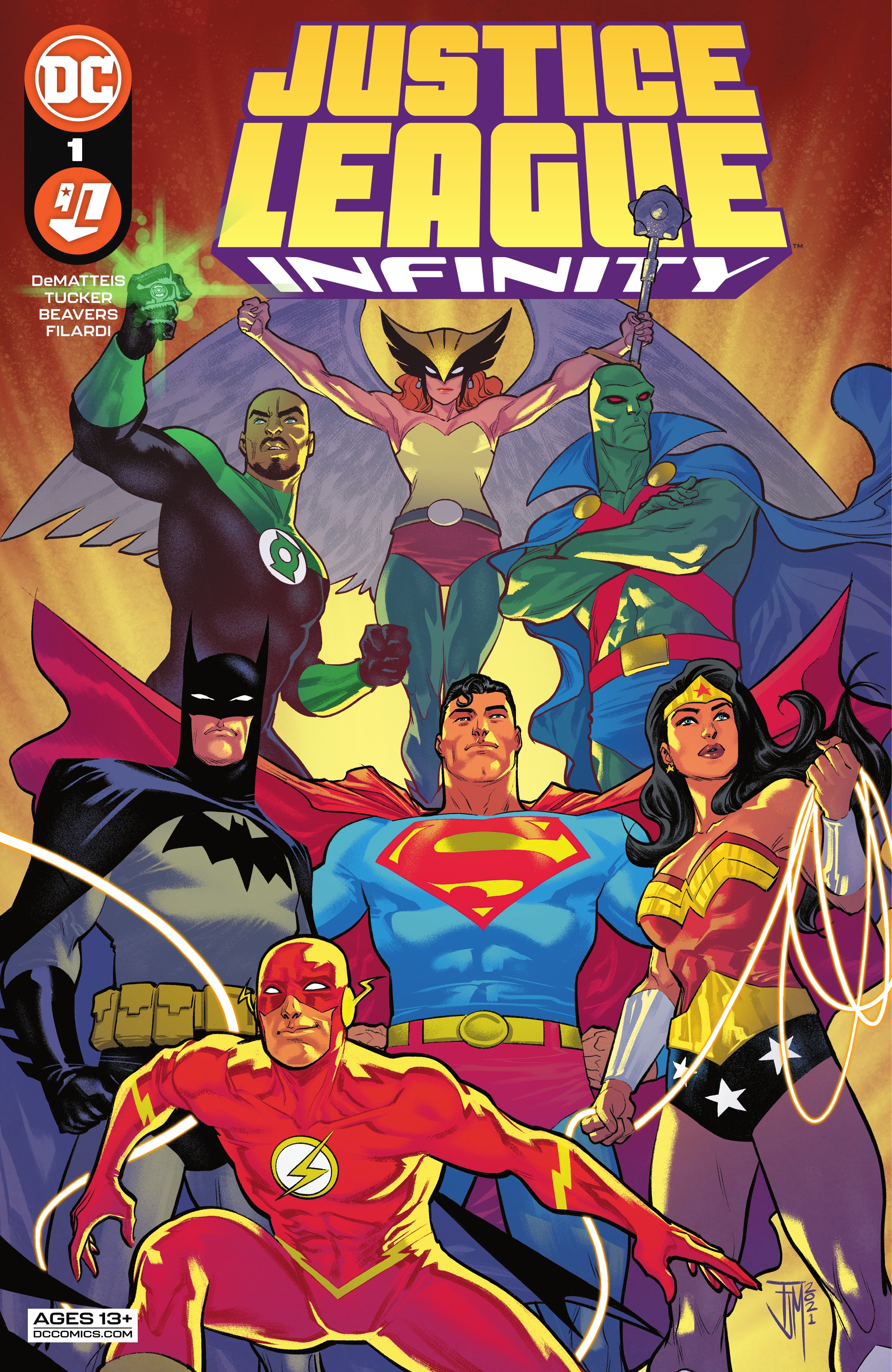 Justice League Infinity (2021-): Chapter 1 - Page 1