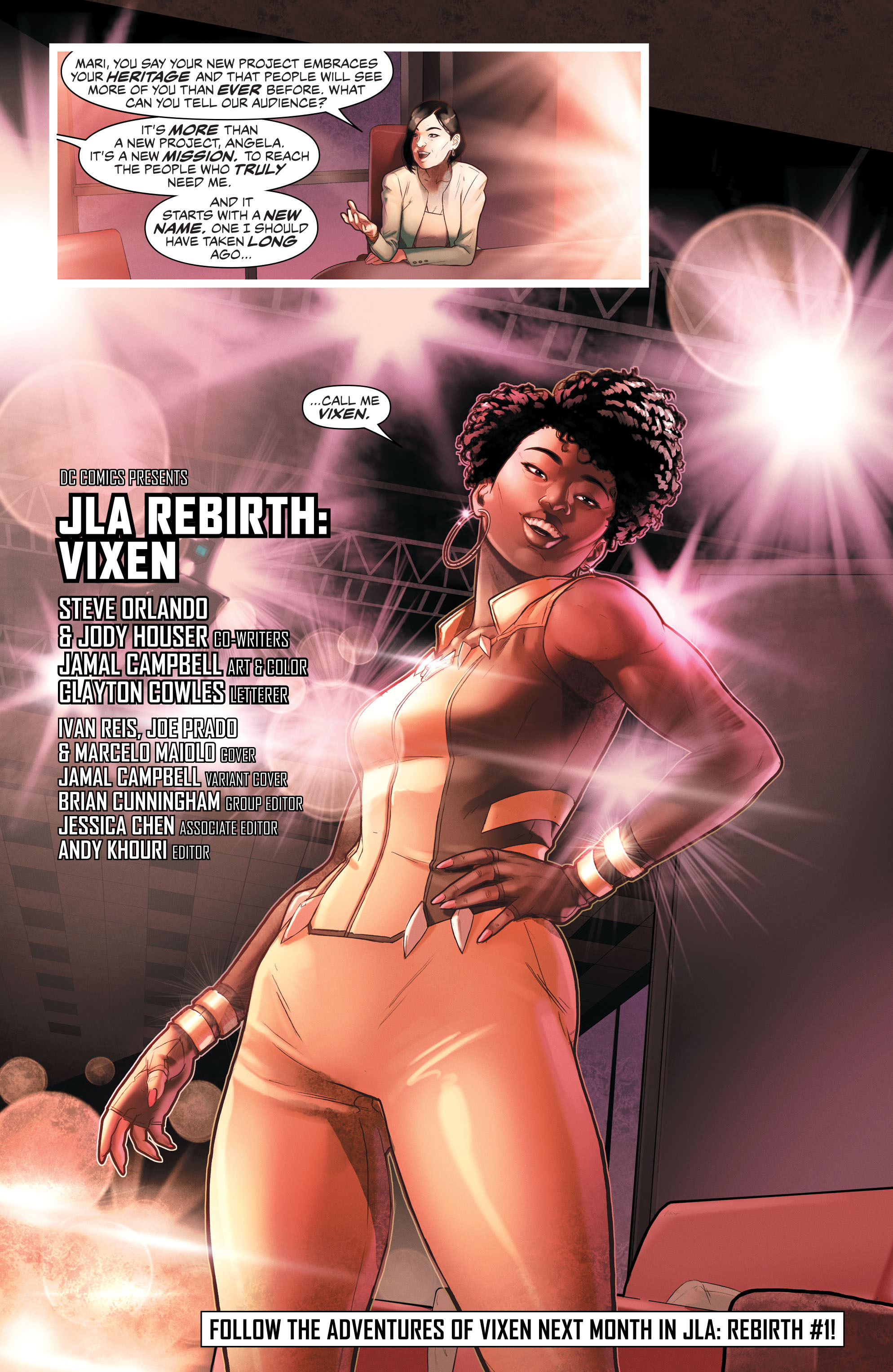 Justice League of America: Vixen Rebirth (2017-) issue 1 - Page 23