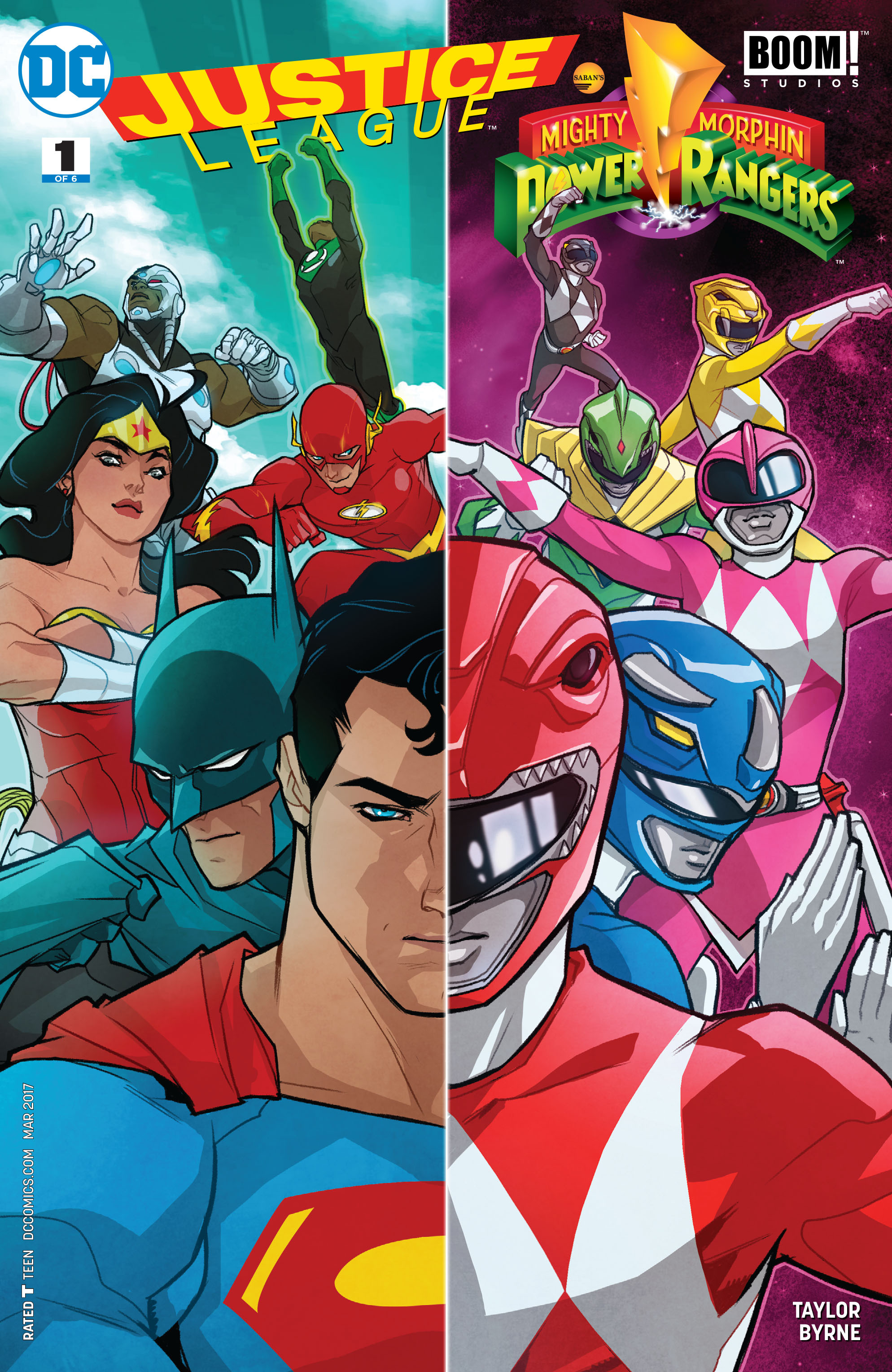 Justice League - Power Rangers (2017-): Chapter 1 - Page 1