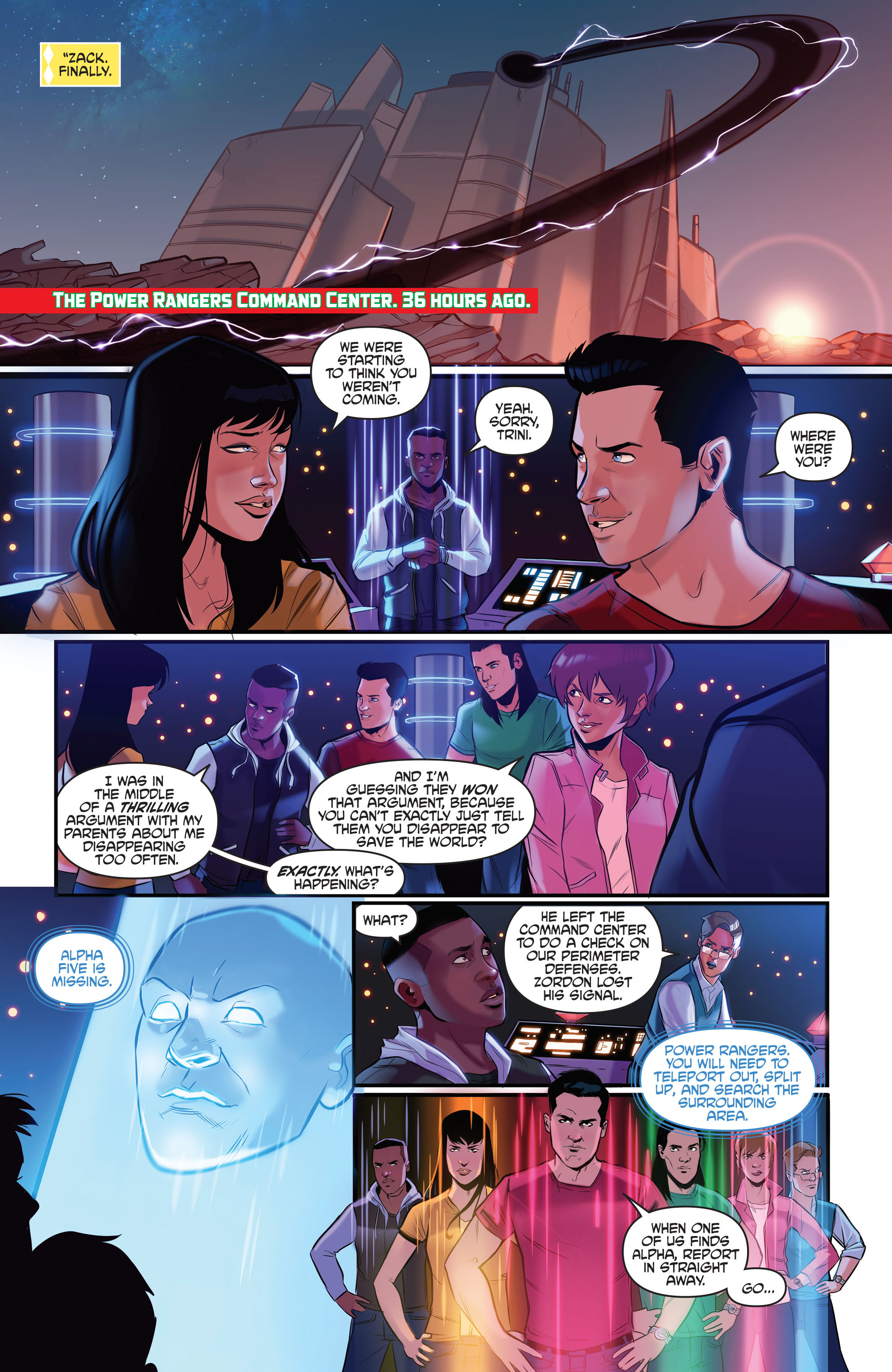 Justice League - Power Rangers (2017-) issue 1 - Page 12