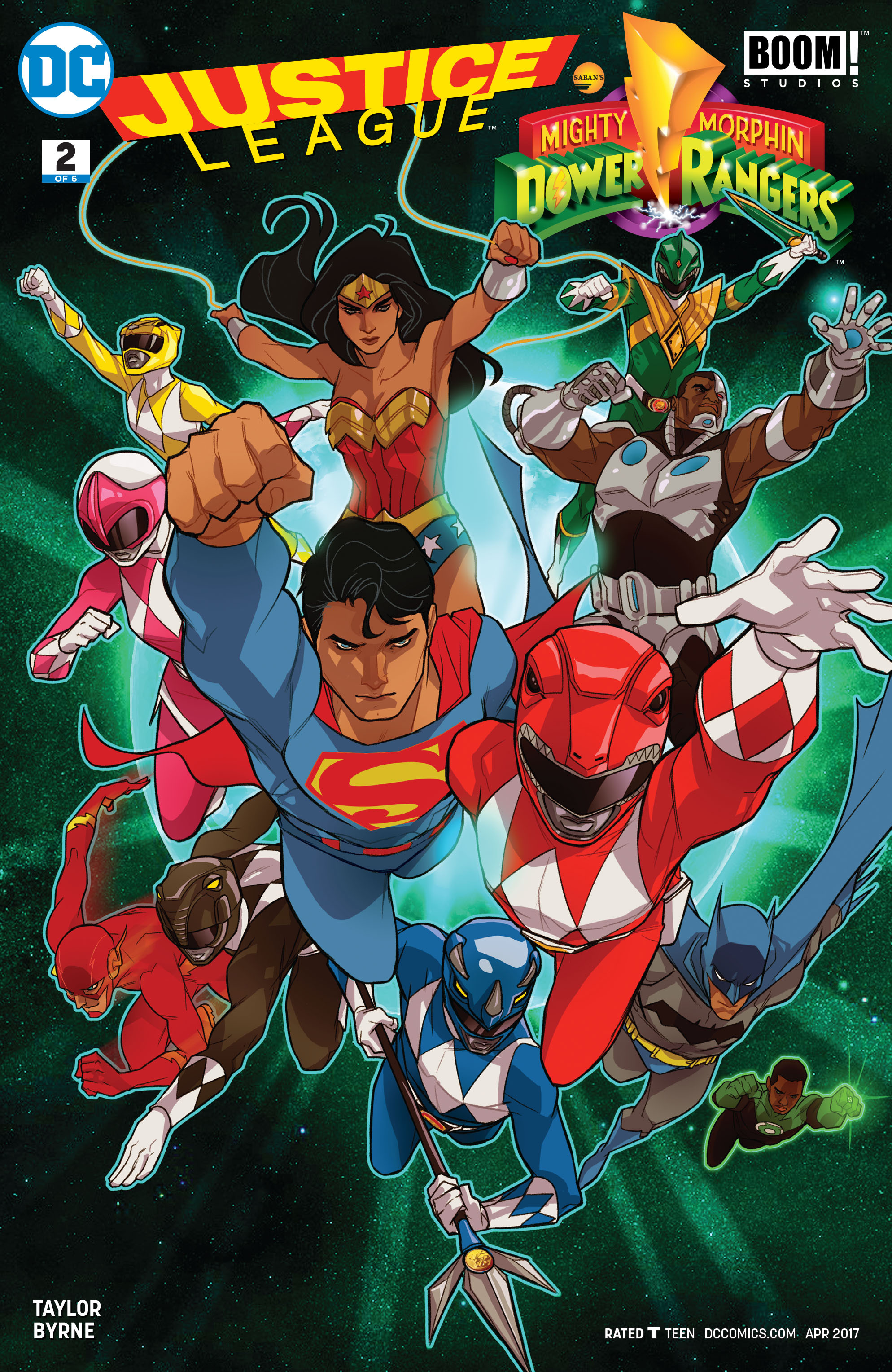 Justice League - Power Rangers (2017-)-Justice League - Power Rangers (2017-) #2