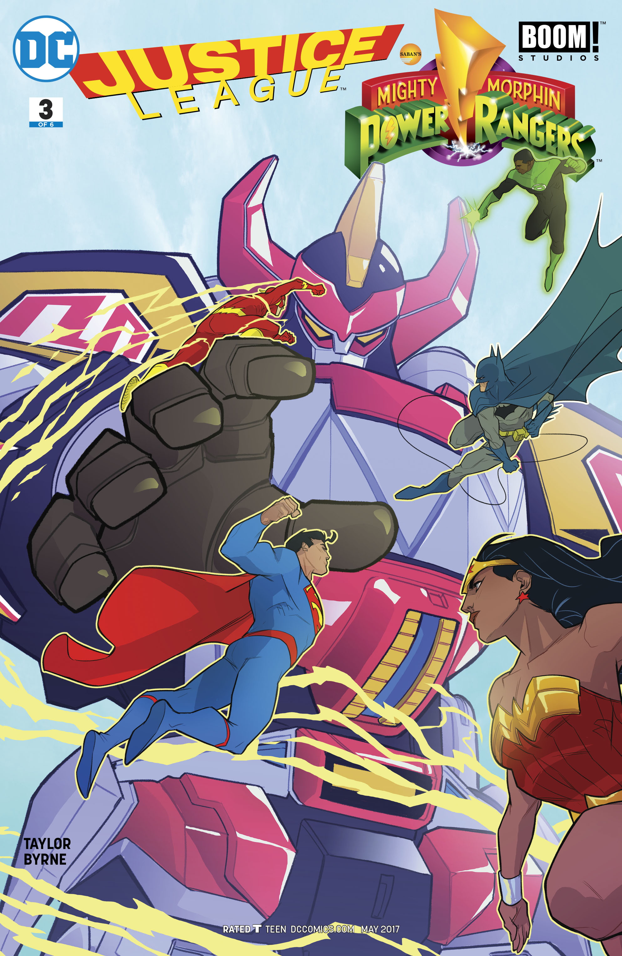 Justice League - Power Rangers (2017-)-Justice League - Power Rangers (2017-) #3