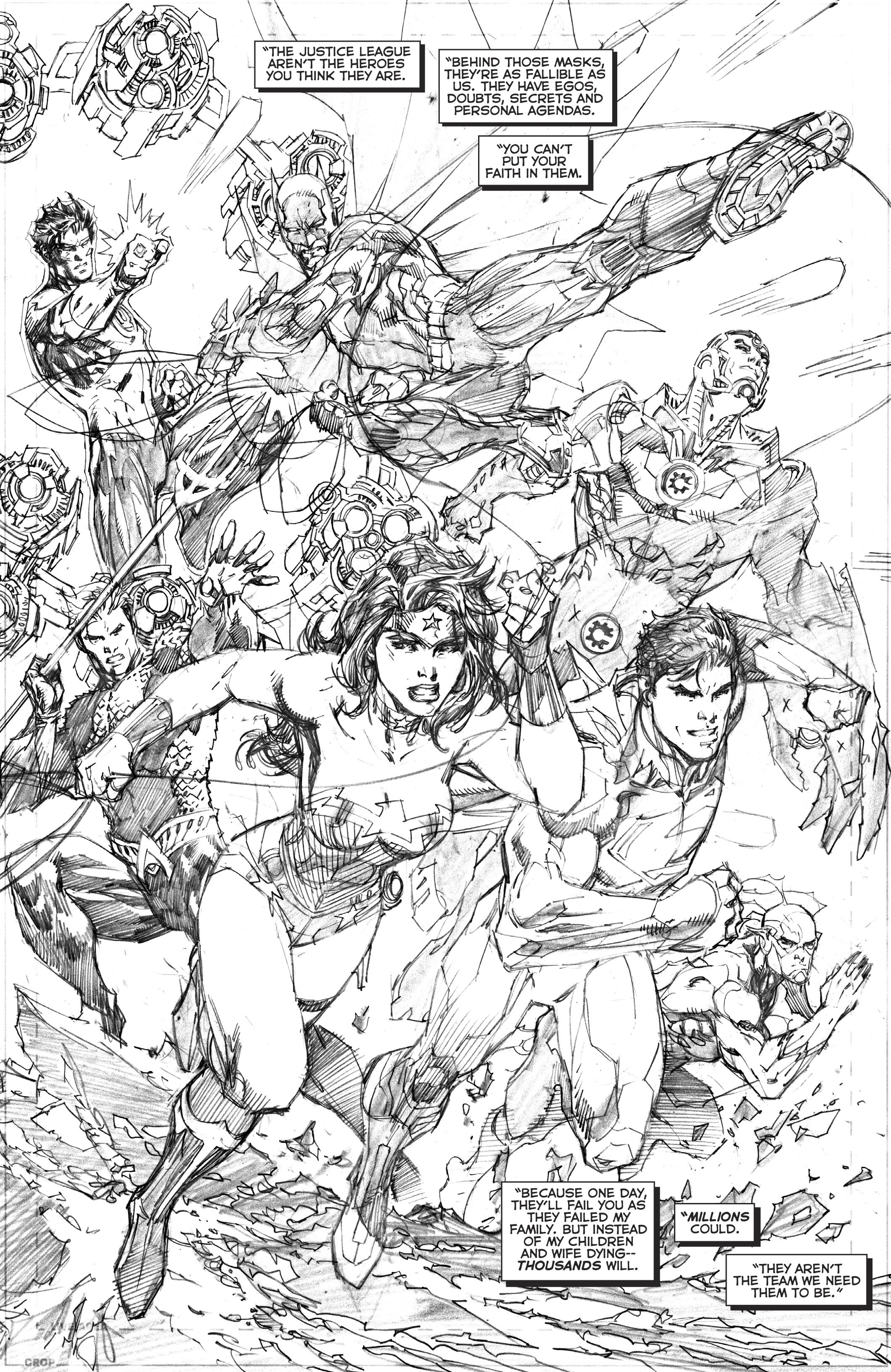 Justice League Unwrapped by Jim Lee (2017) issue 1 - Page 204