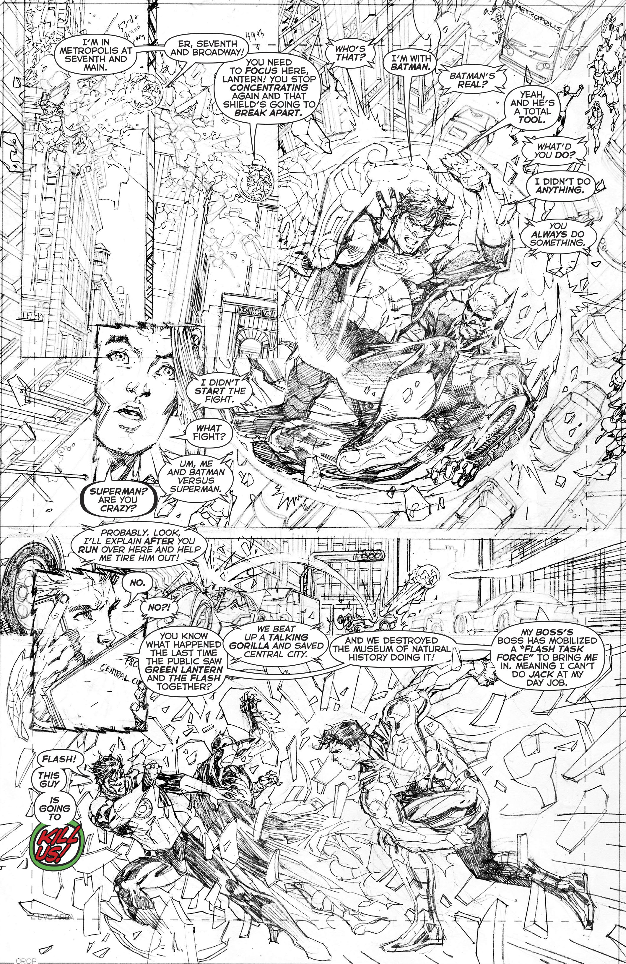 Justice League Unwrapped by Jim Lee (2017) issue 1 - Page 38