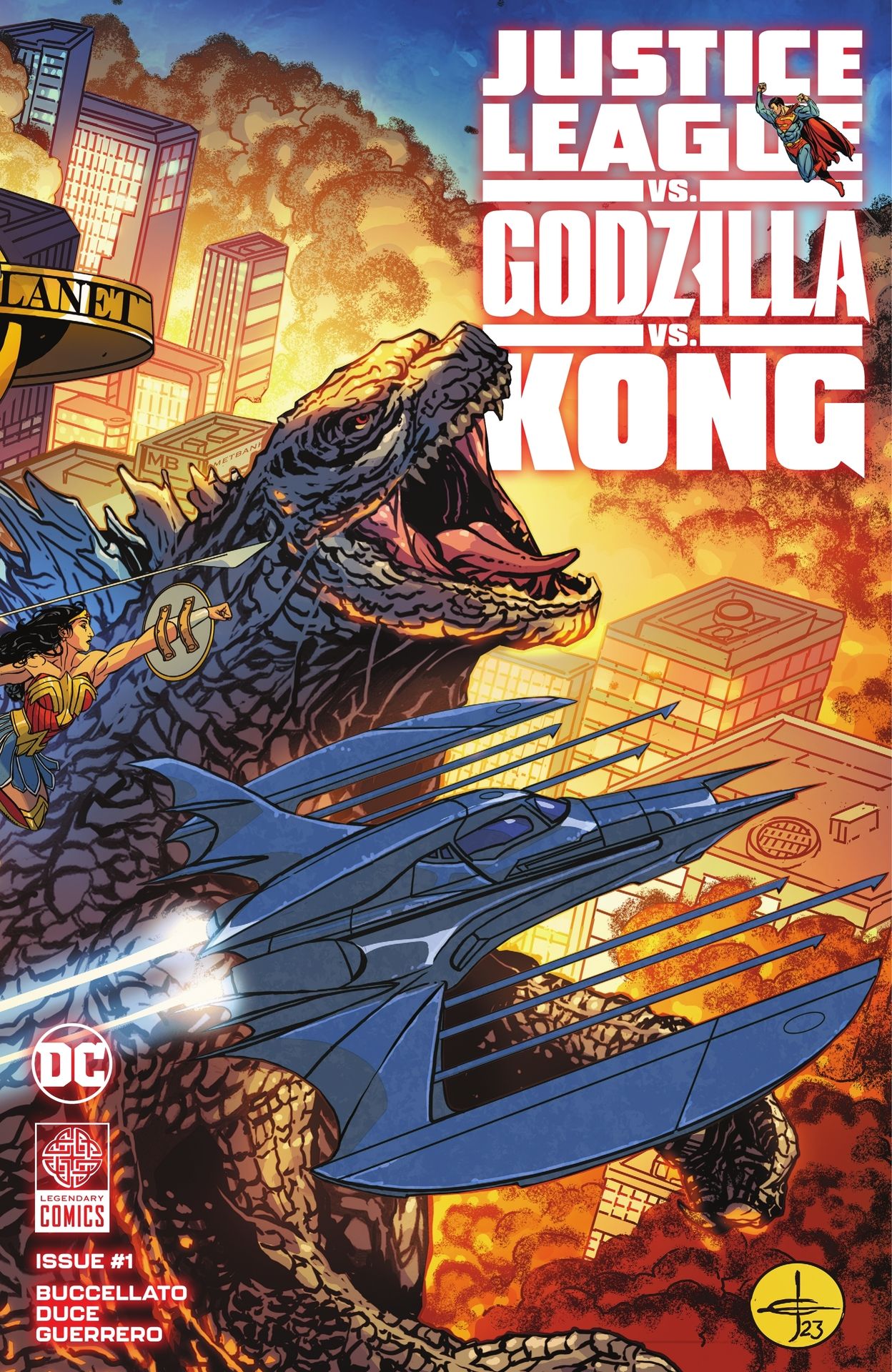 Godzilla vs kong vs justice league read online