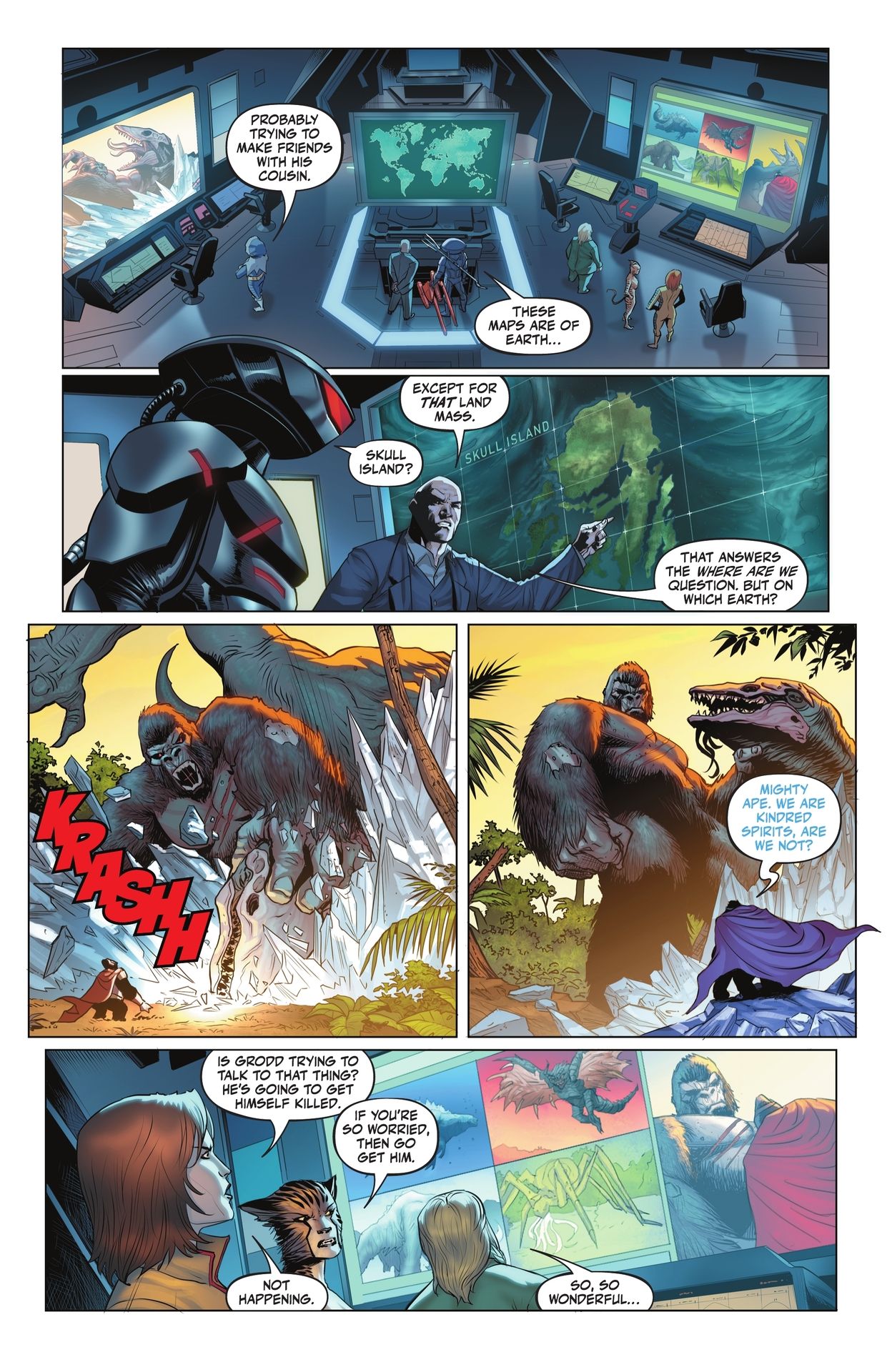 Justice League vs. Godzilla vs. Kong (2023-) issue 1 - Page 26