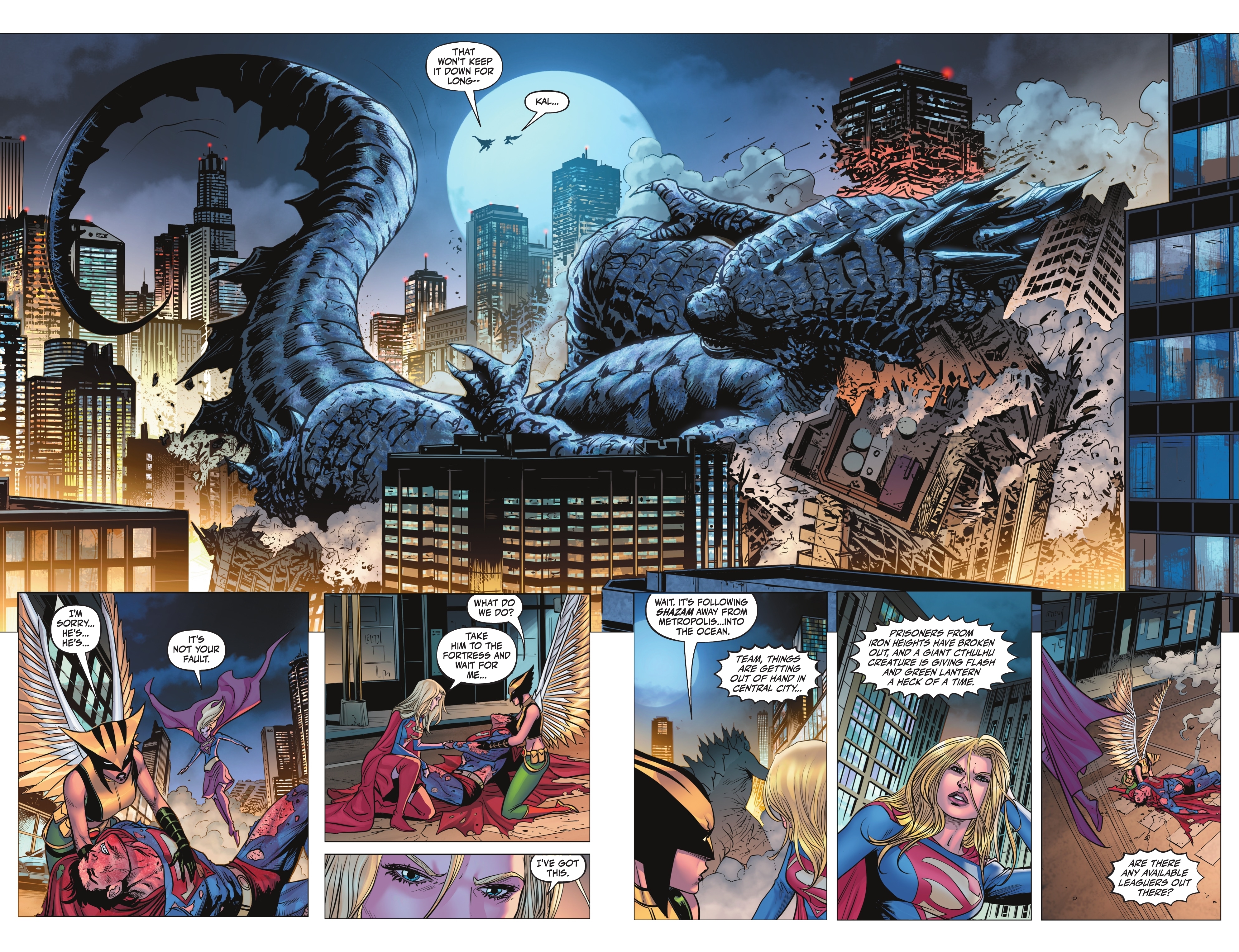 Justice League vs. Godzilla vs. Kong (2023-) issue 3 - Page 14