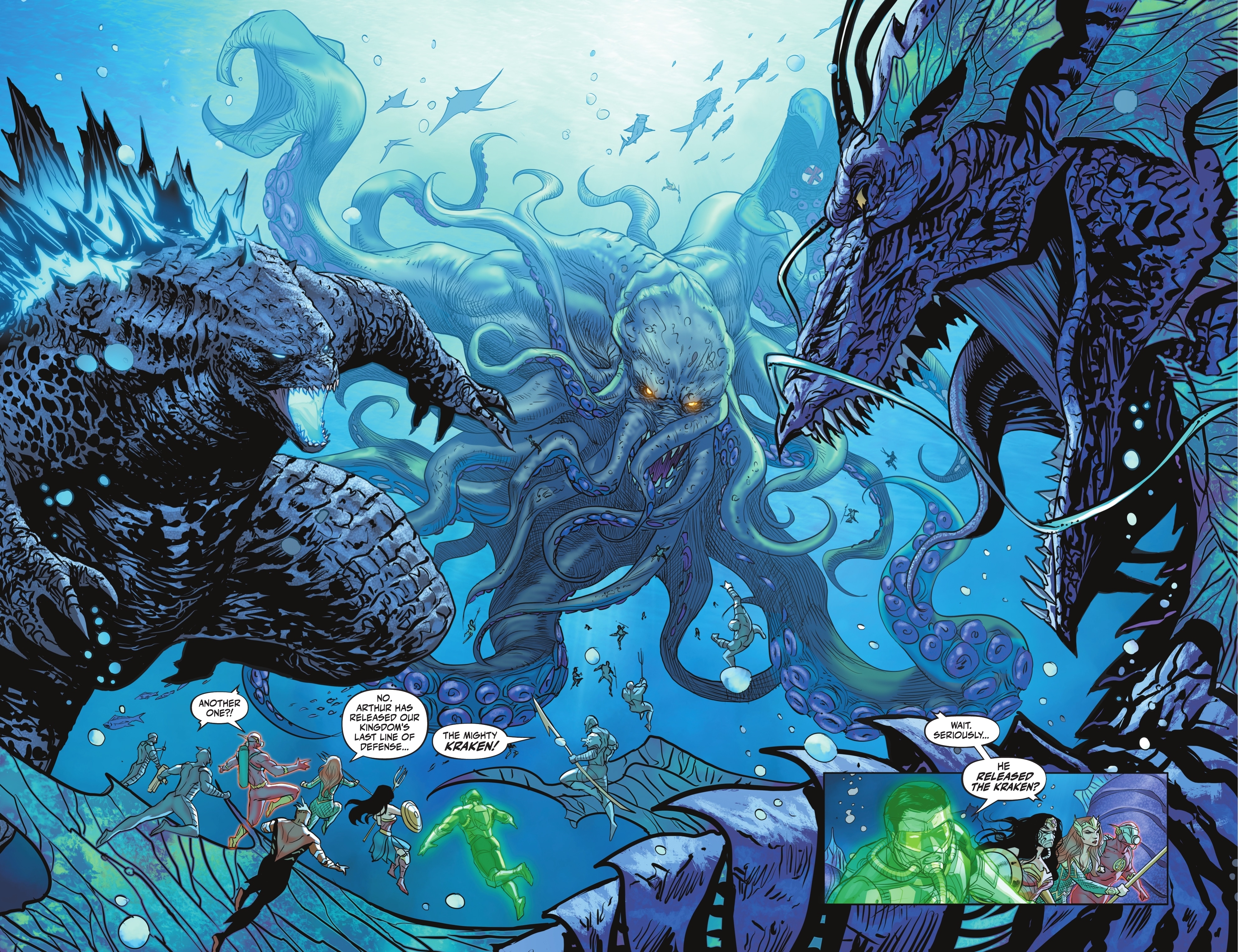 Justice League vs. Godzilla vs. Kong (2023-) issue 4 - Page 28