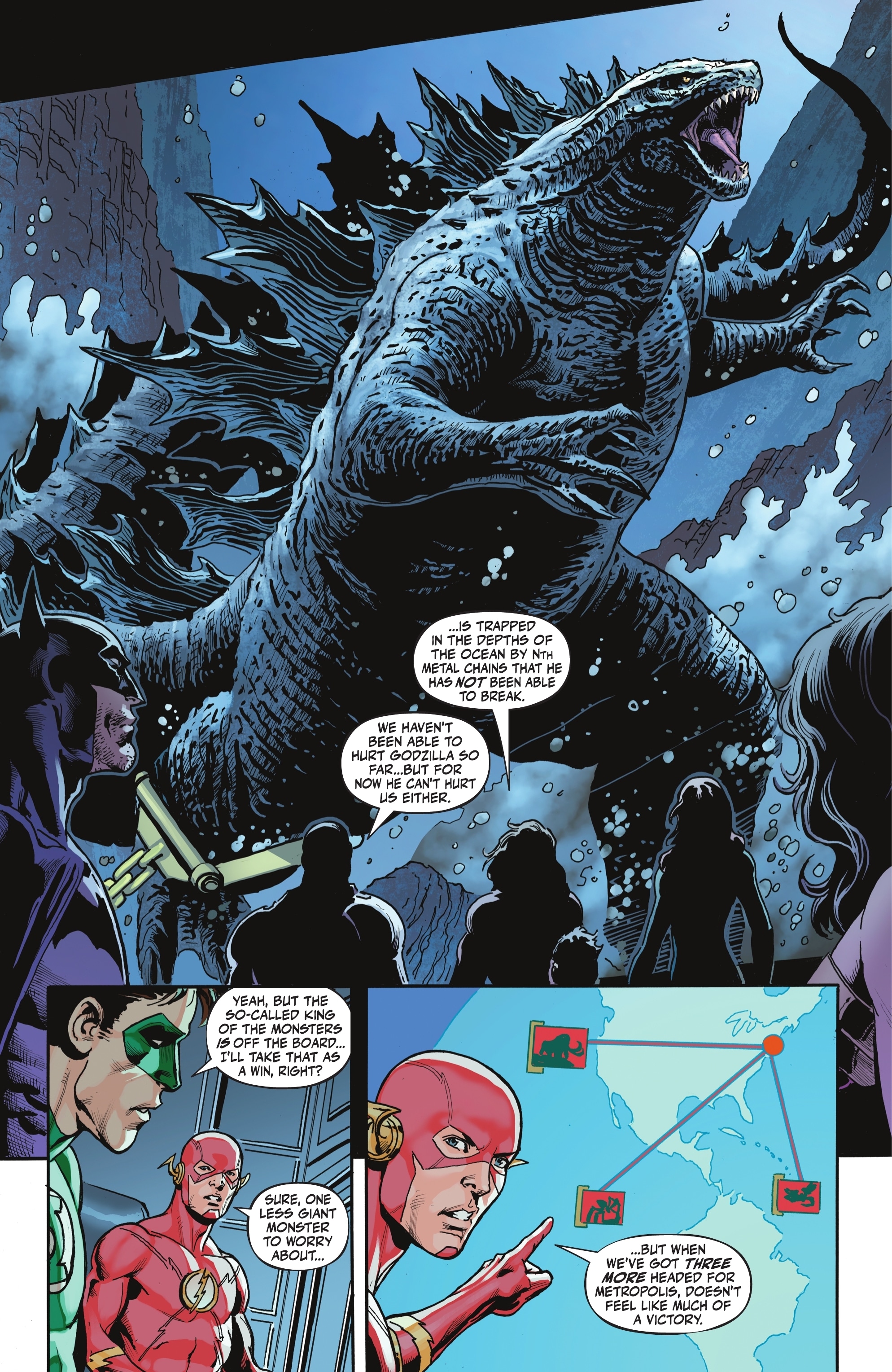 Justice League vs. Godzilla vs. Kong (2023-) issue 6 - Page 4