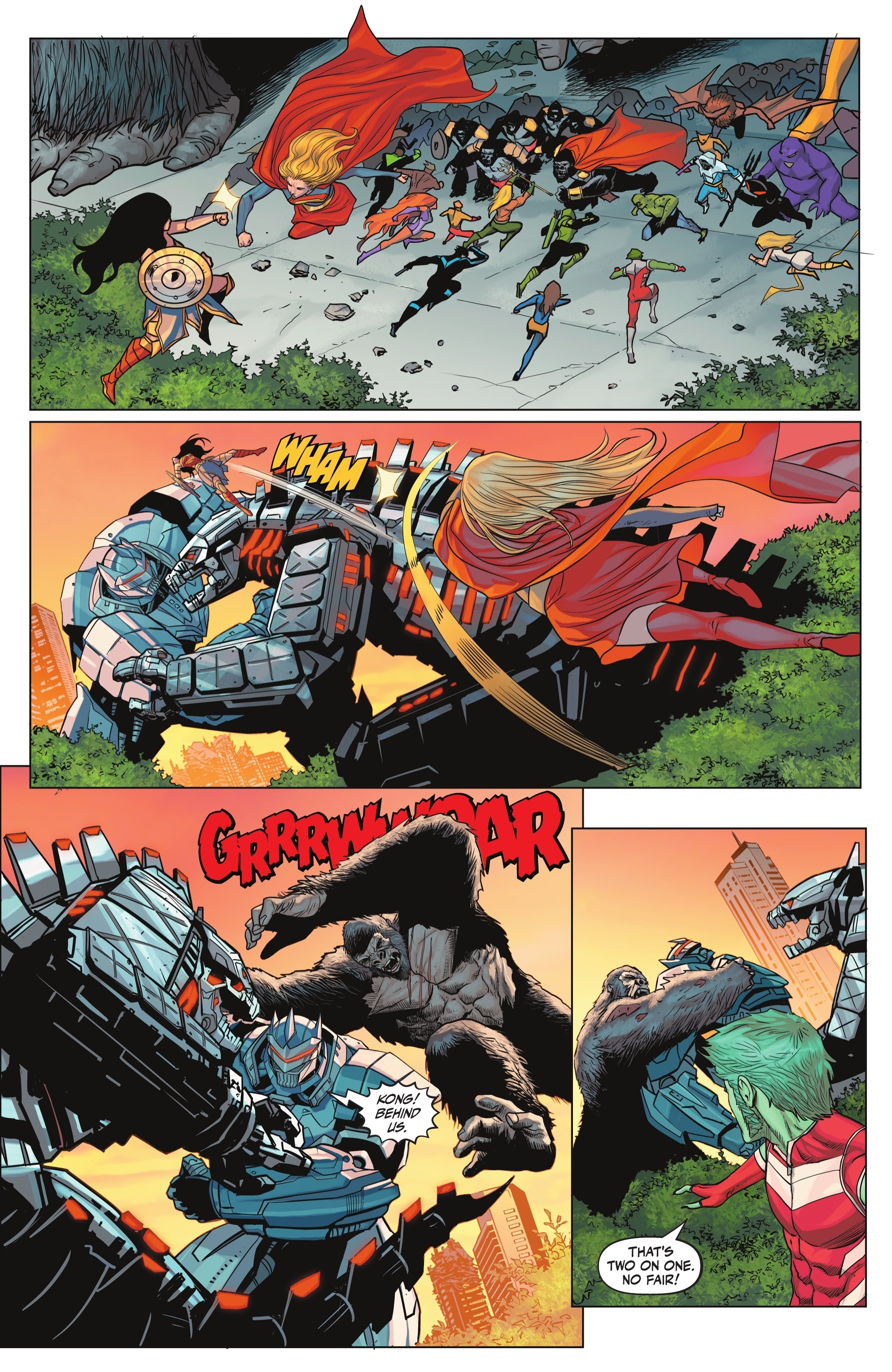 Justice League vs. Godzilla vs. Kong (2023-) issue 6 - Page 24