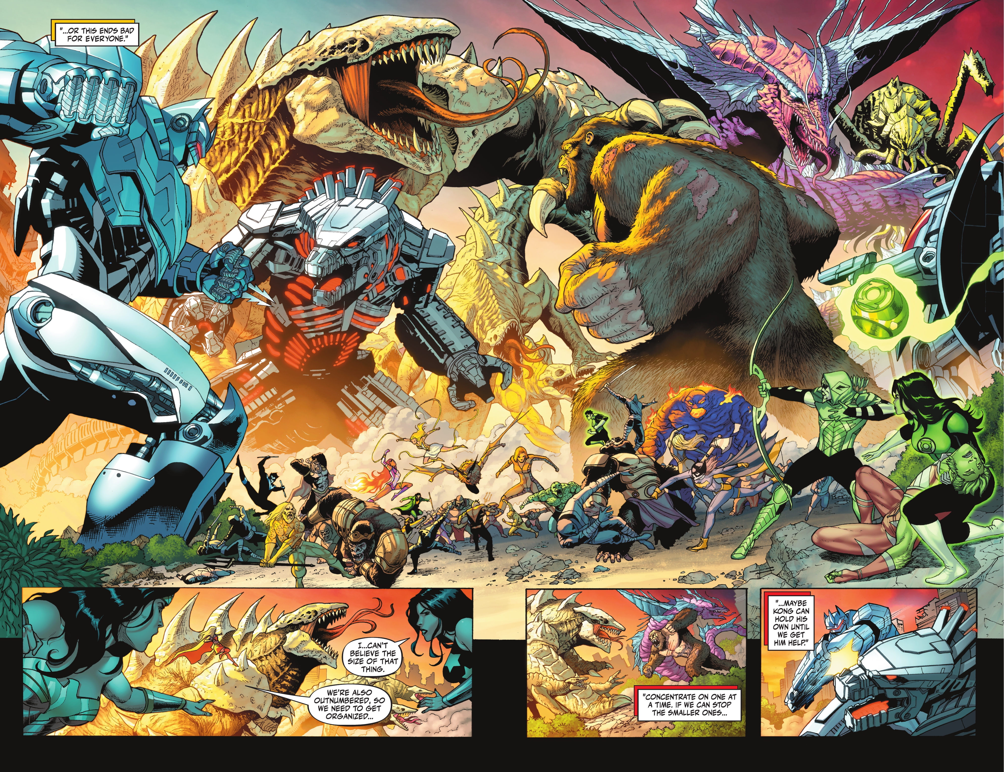 Justice League vs. Godzilla vs. Kong (2023-) issue 7 - Page 7